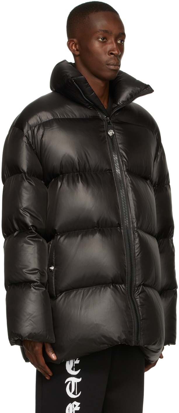 We11 Done Quilted Down Jacket In Black