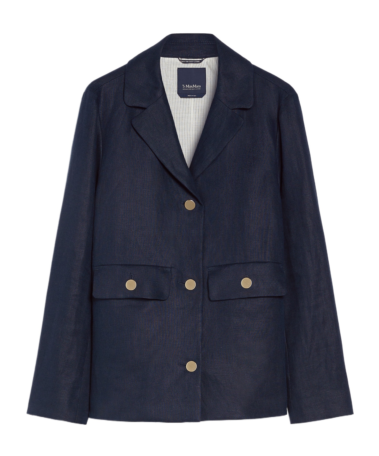 Max Mara Single-breasted Blazer In Black