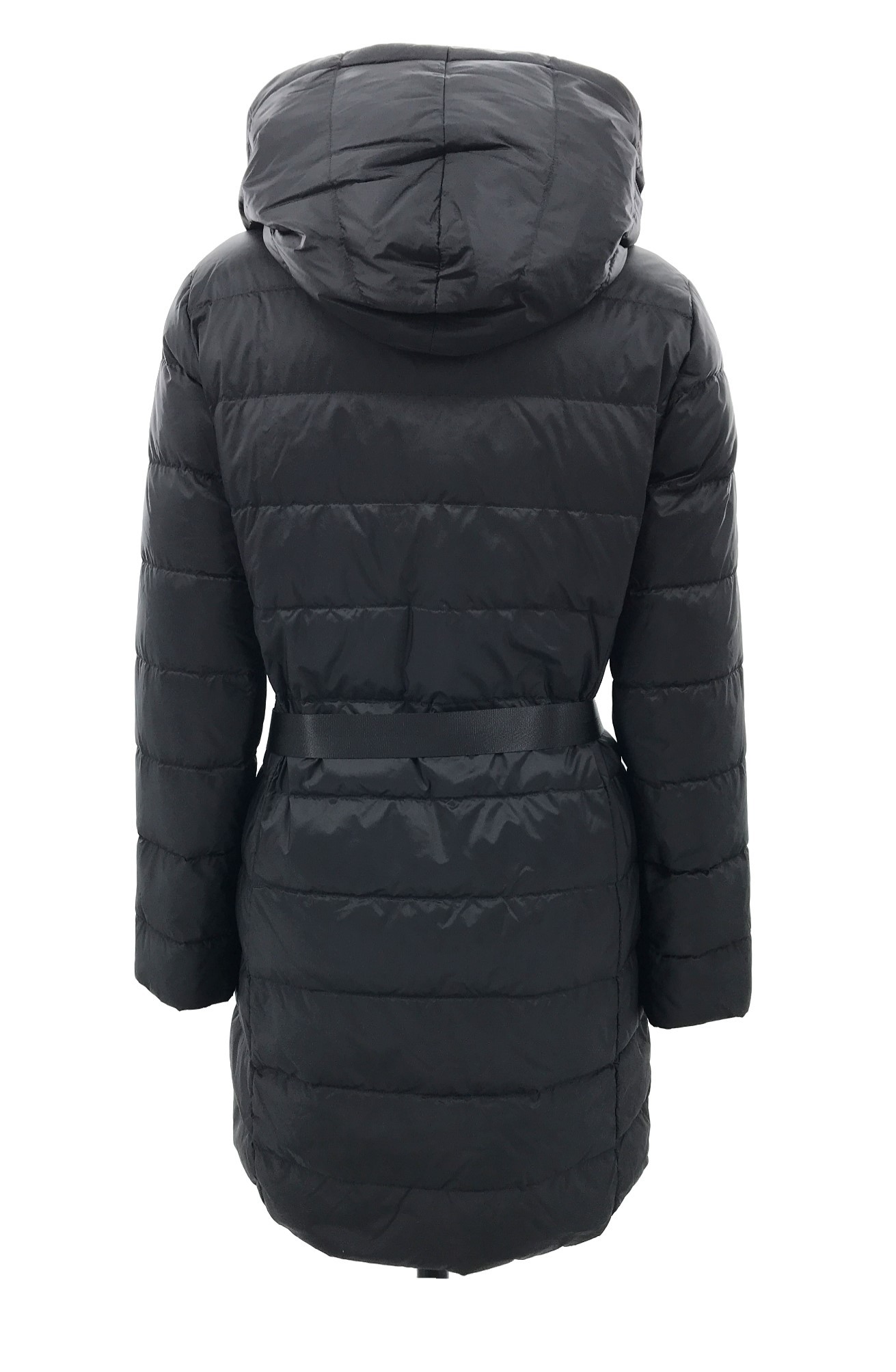 Weekend Max Mara Double-sided Hooded Down Jacket In Black