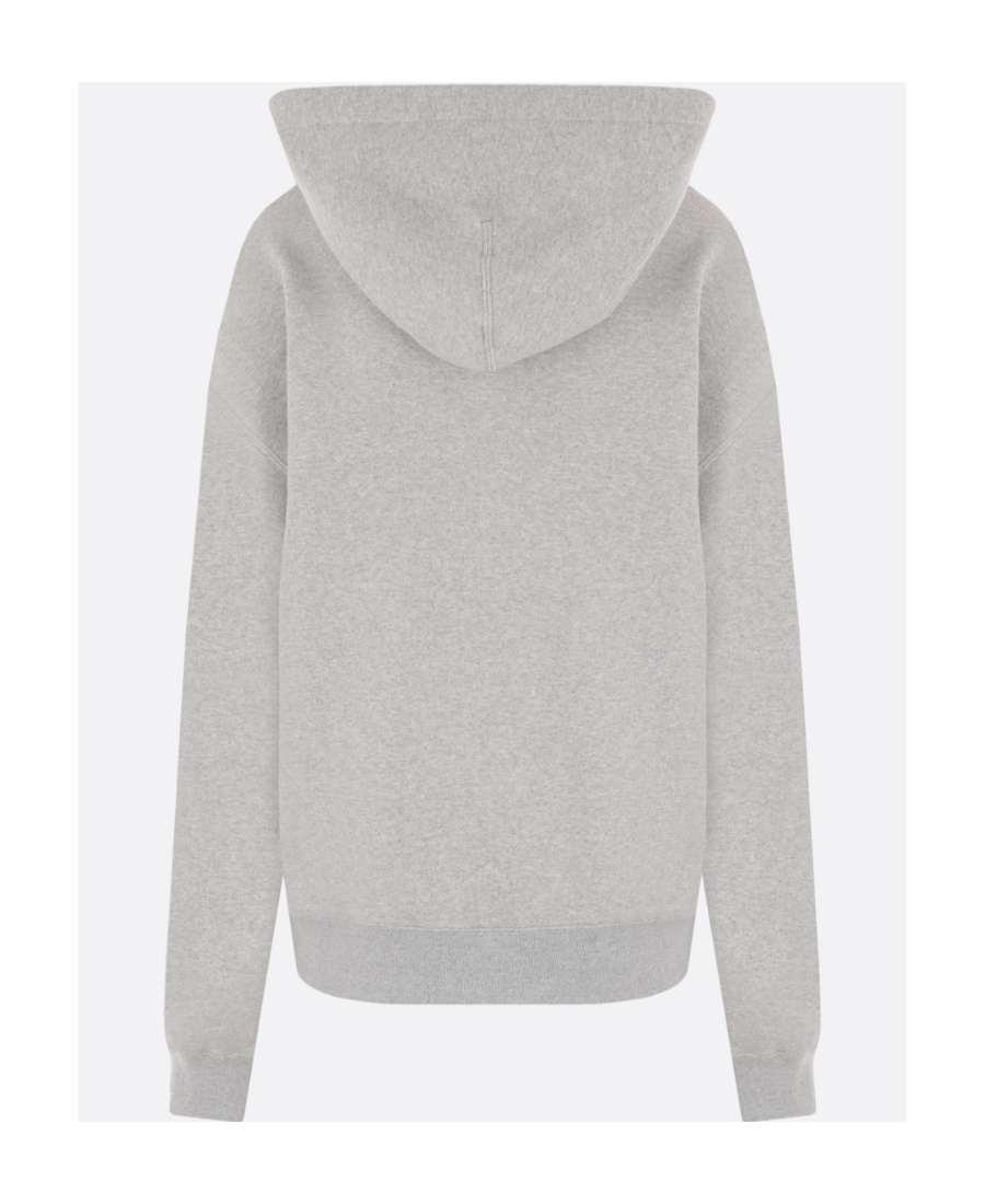 Jil Sander Logo-print Drawstring Hoodie In White