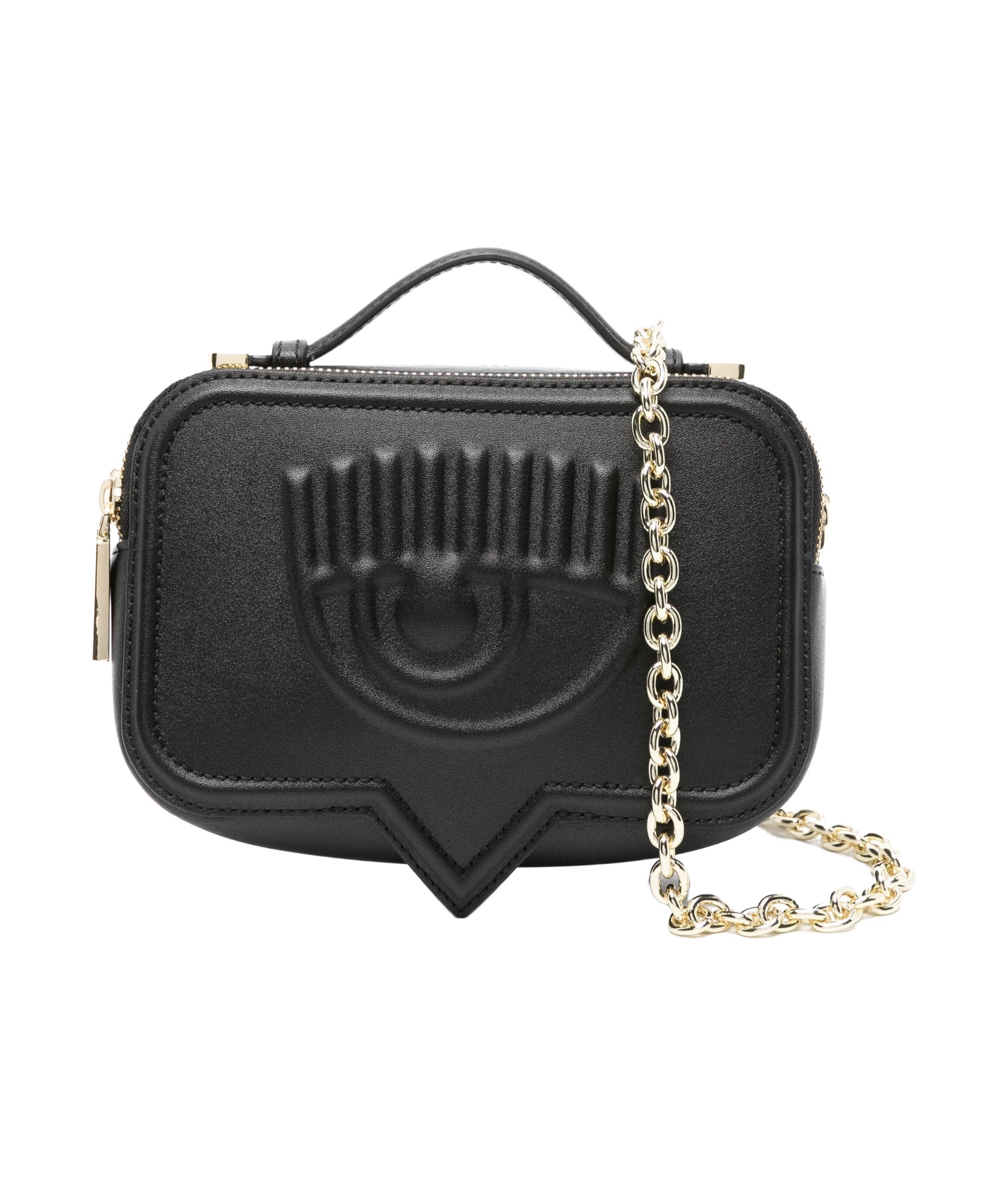CHIARA FERRAGNI SMALL EYELIKE SHOULDER BAG