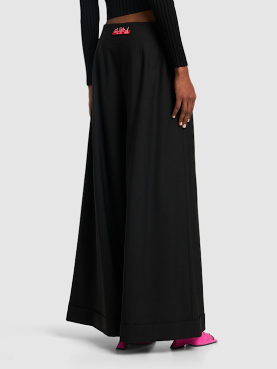 Shop Emilio Pucci Diagonal Trouser With Wide Legs