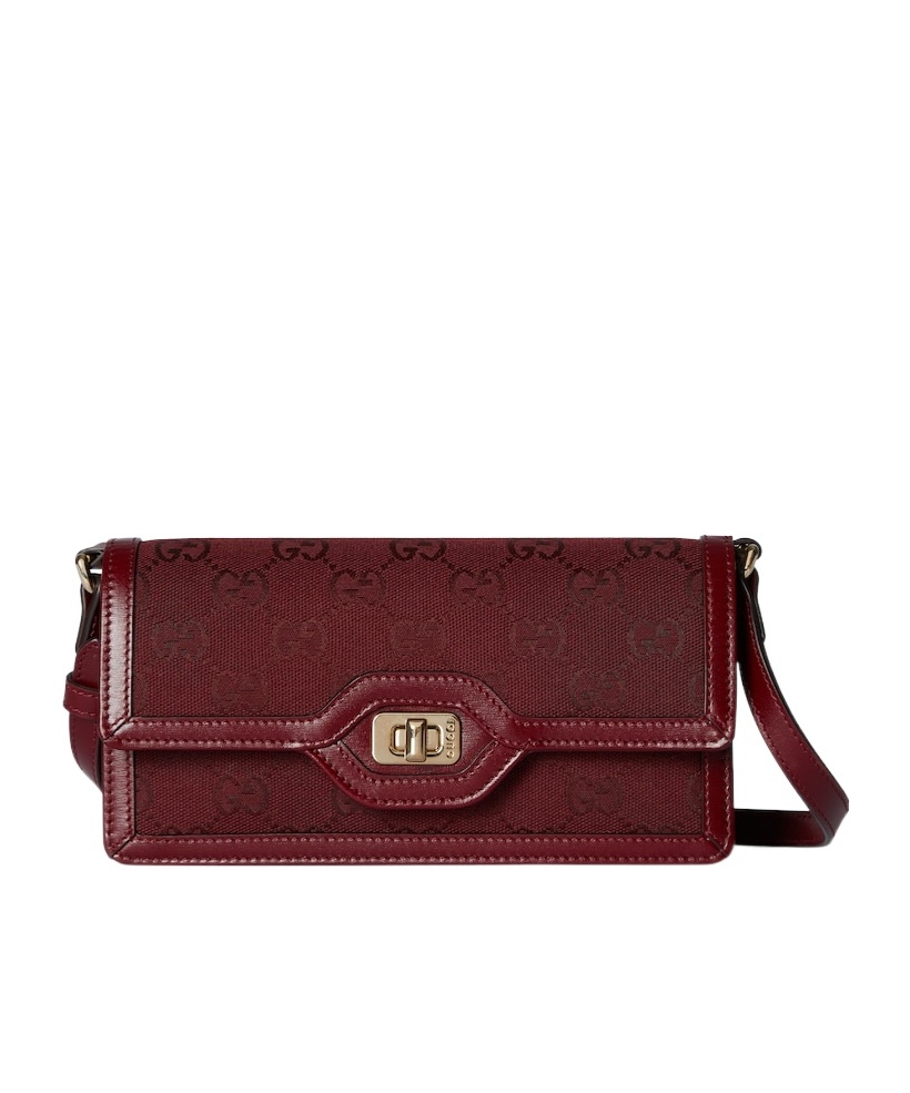 Gucci Luce Mini Shoulder Bag In Red