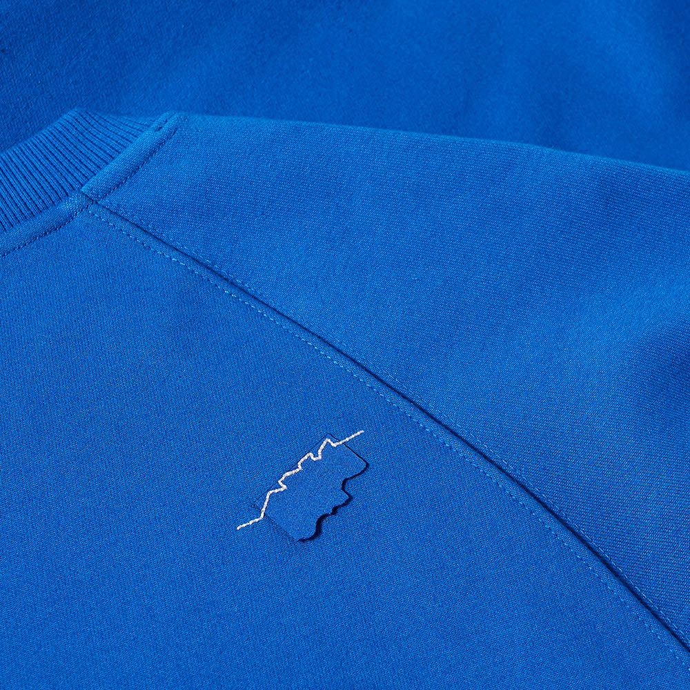 Ader Error Round-neck Sweater In Blue