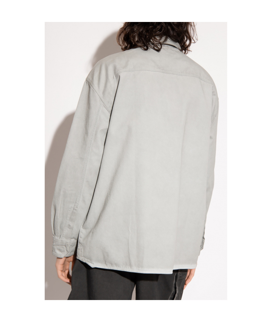 A-cold-wall* Flap-pockets Cotton Overshirt In White