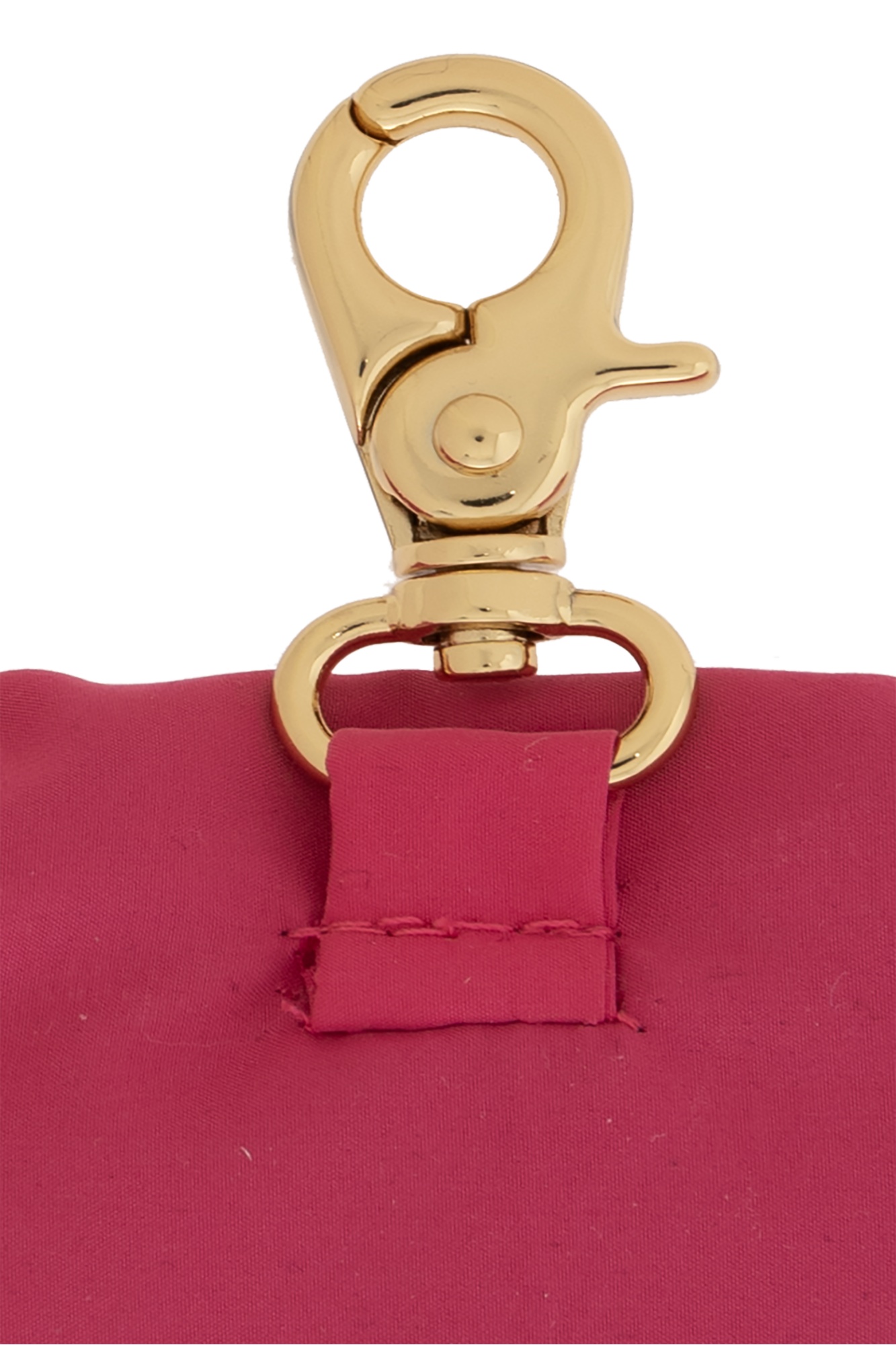 Versace Home Logo Clutch In Red