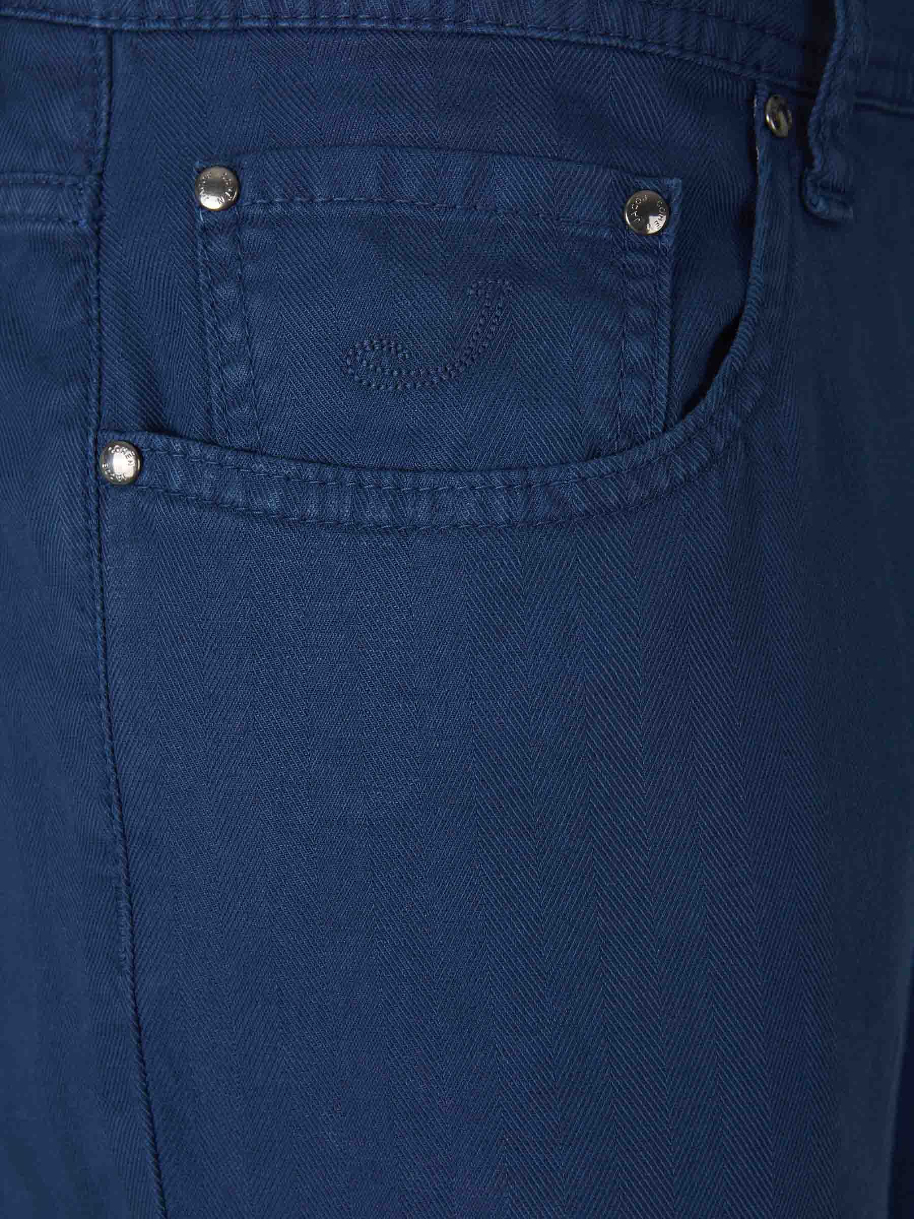 Jacob Cohen Belt-loop Jeans In Blue