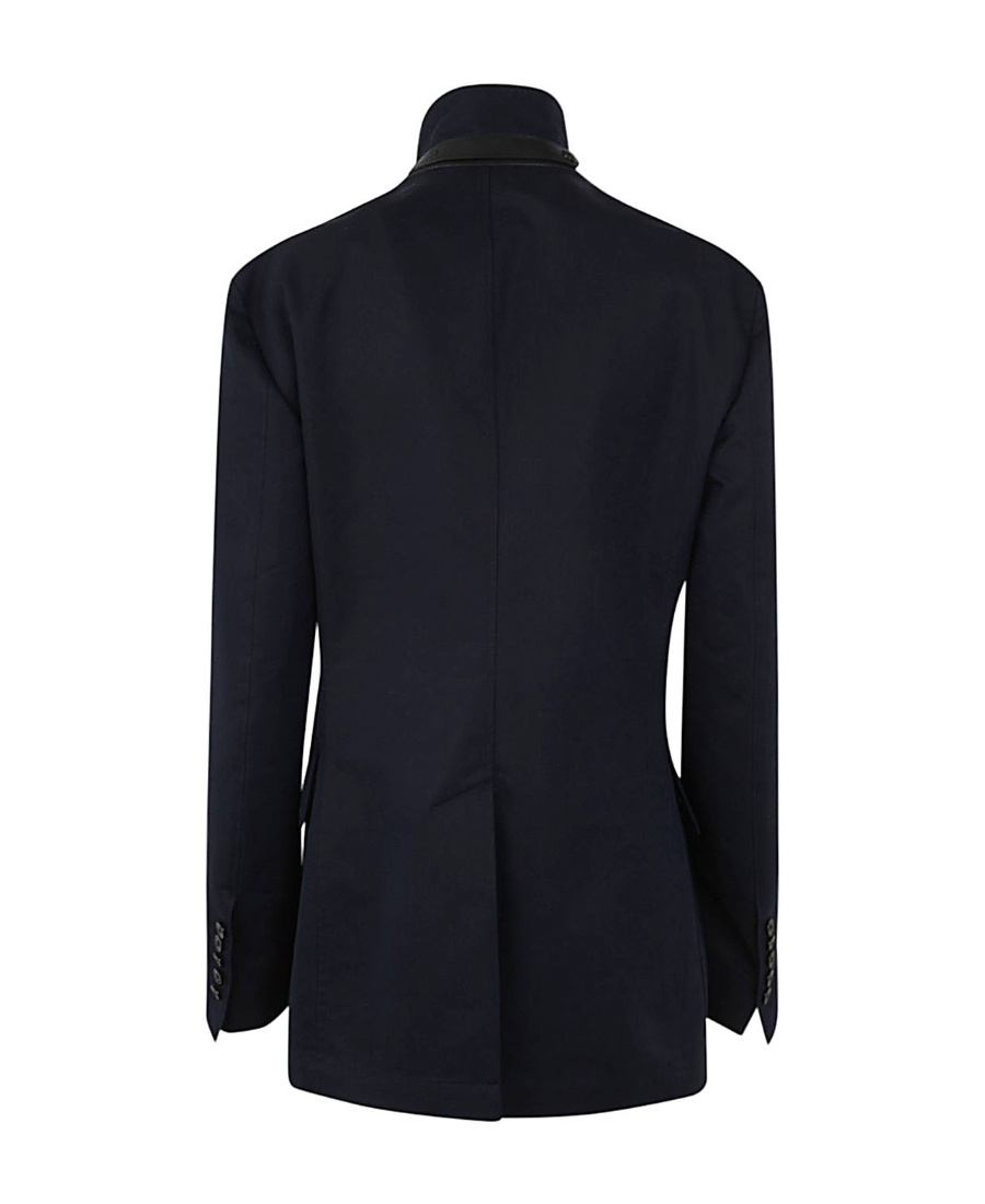 Tom Ford Zipped-up Single-breasted Blazer In Black