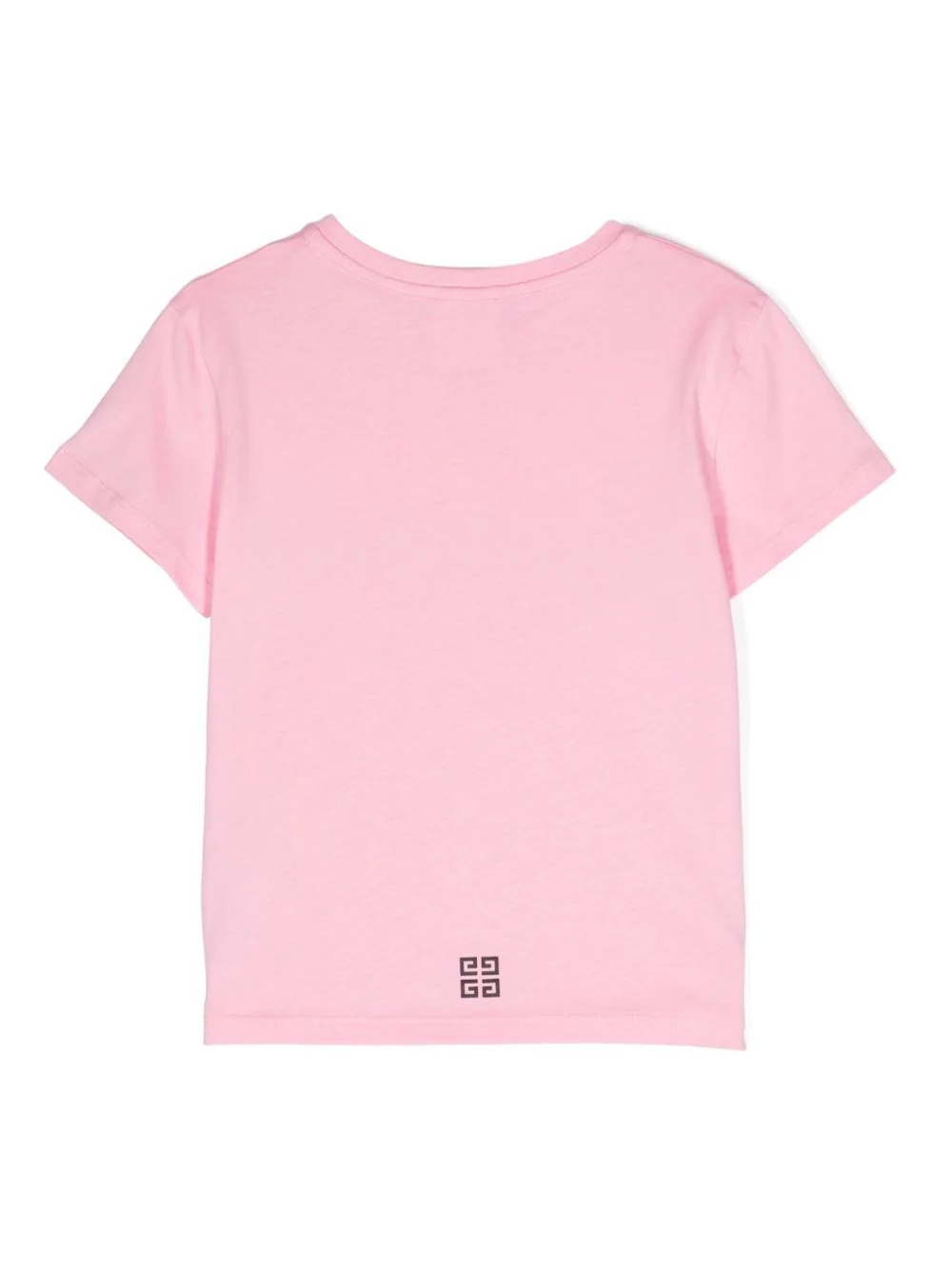 Shop Givenchy Logo-print Cotton T-shirt In Pink