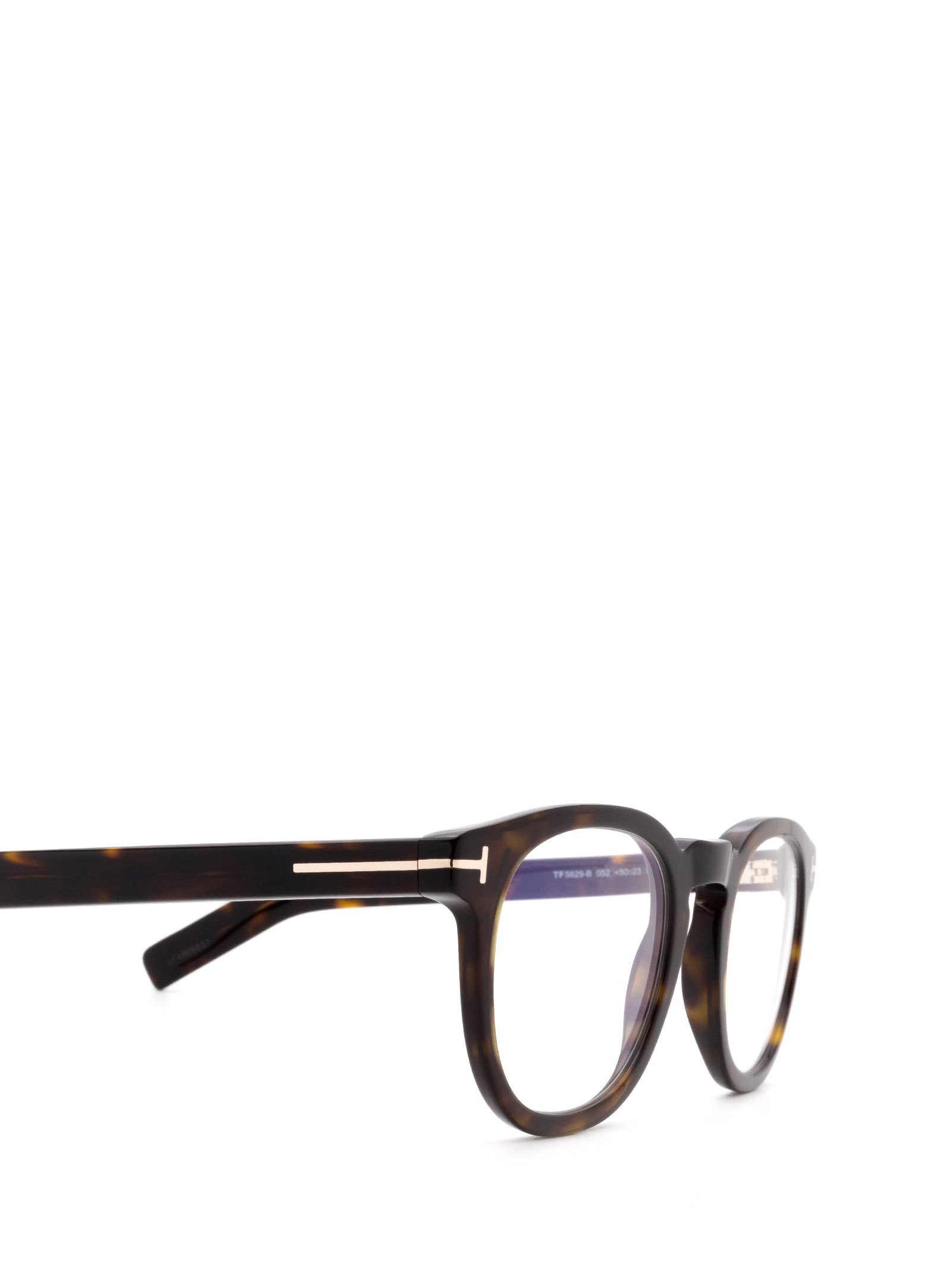 Tom Ford Ft5629b Round-frame Glasses In Black