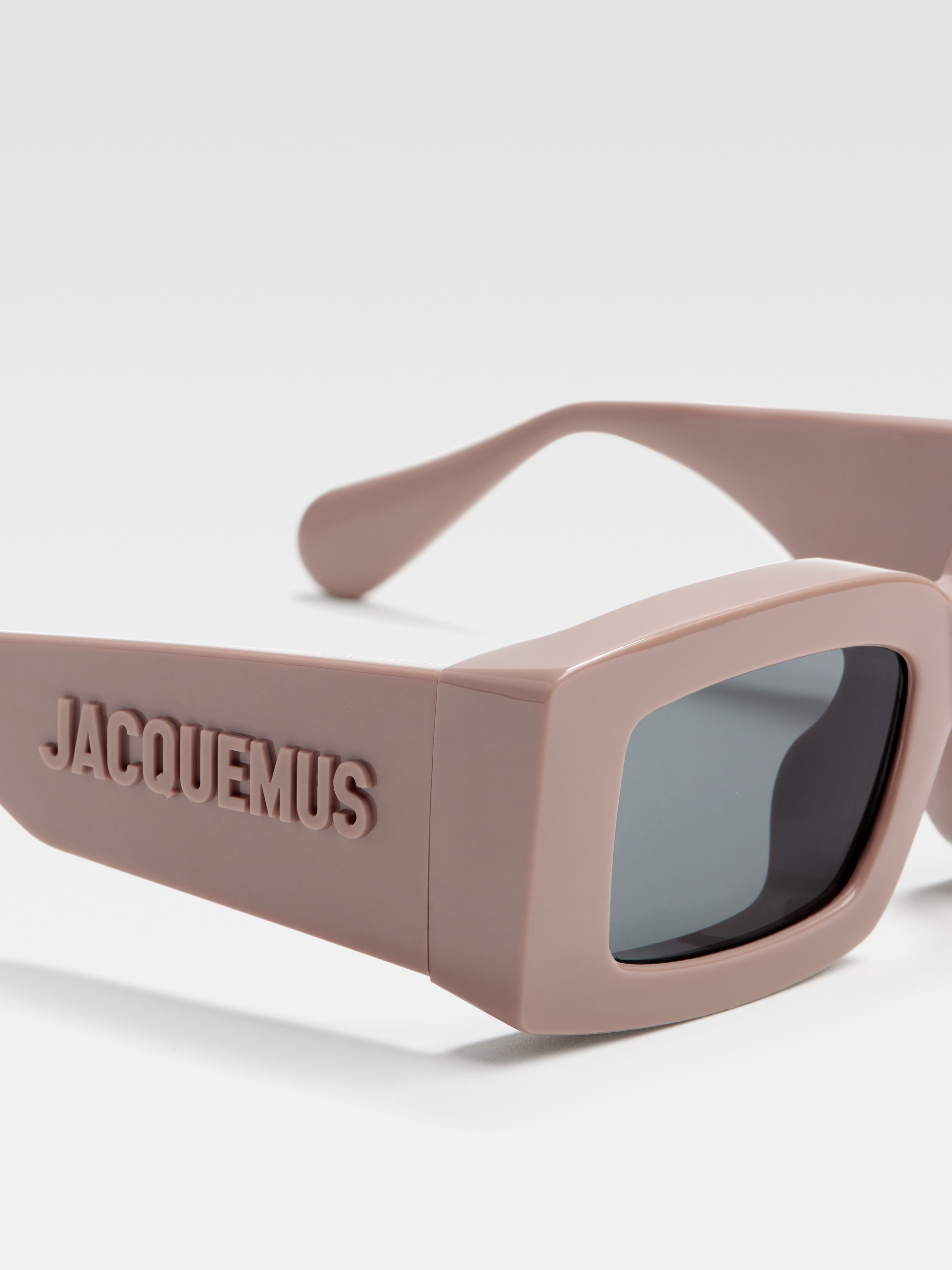 Jacquemus Les Lunettes Tupi Square-frame Sunglasses In Brown