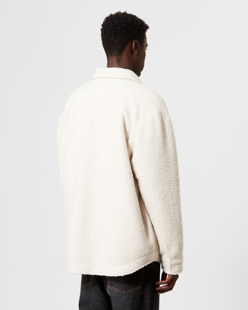 Isabel Marant Long-sleeved Button Jacket In White