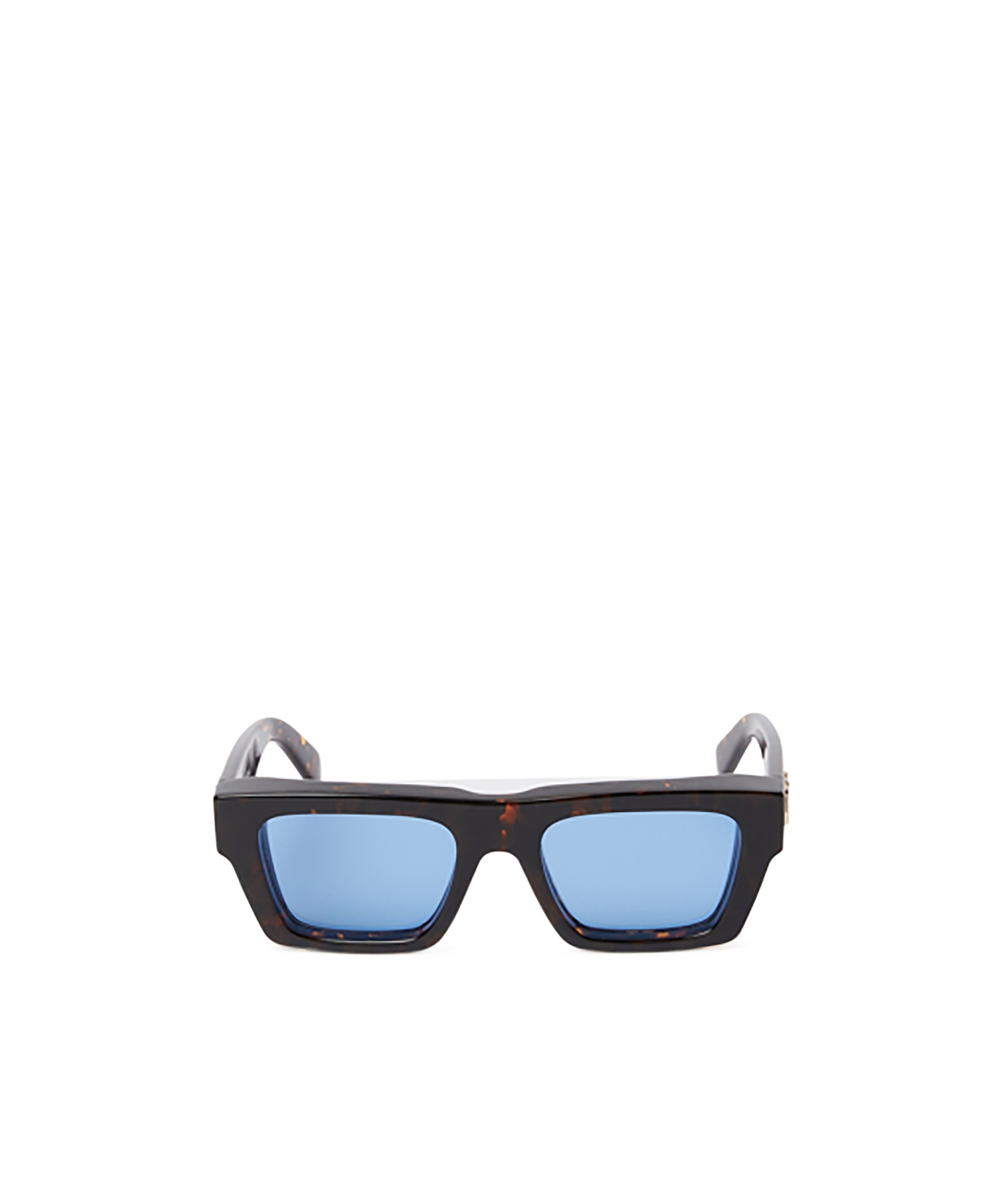 Off-white Rectangular Sunglasses In Blue