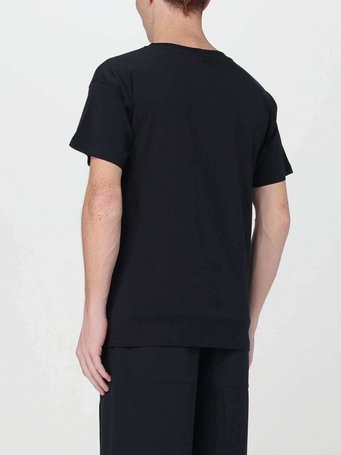 Bally Metallic Logo T-shirt In Black