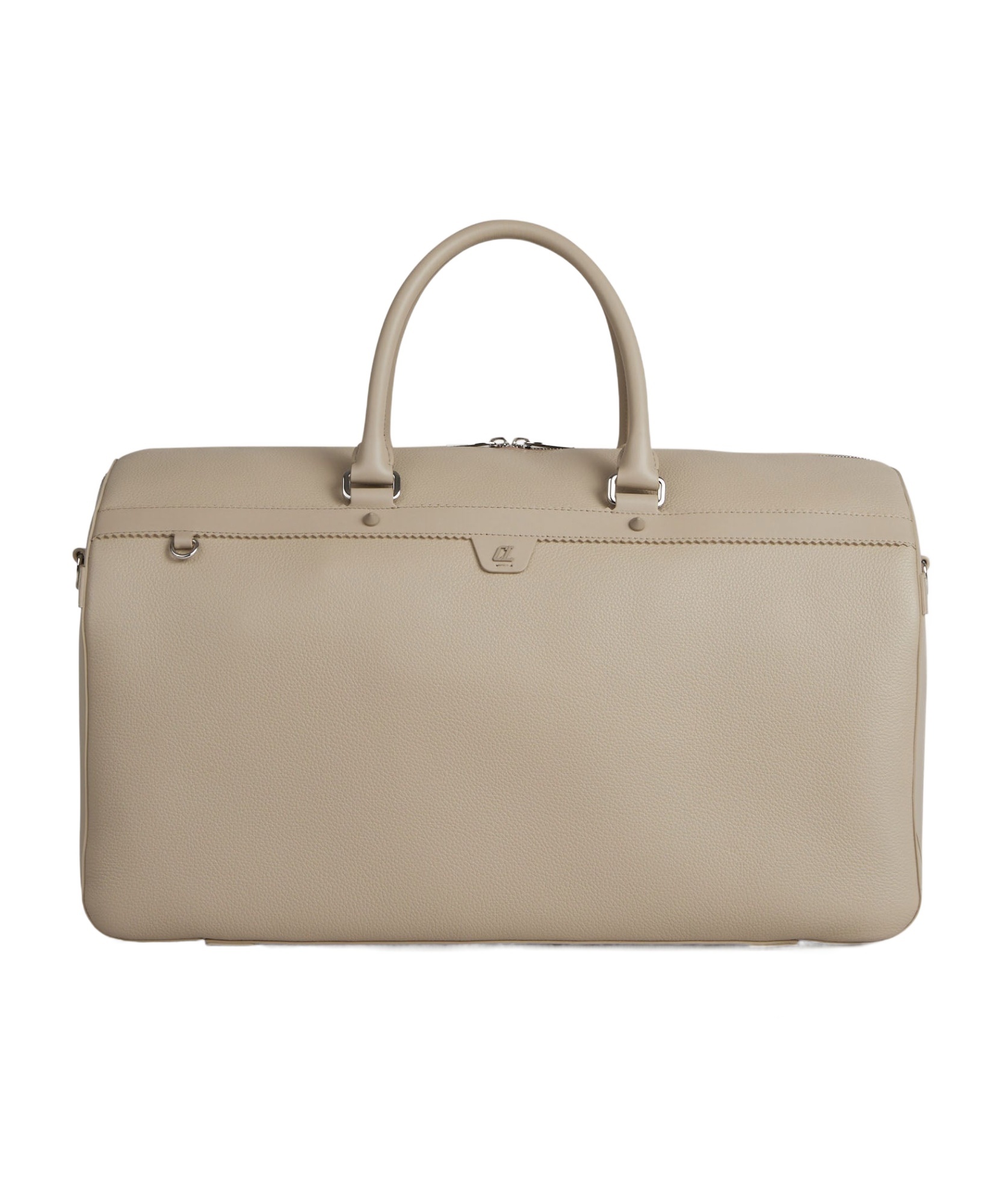 Christian Louboutin Logo Travel Bag In Nude