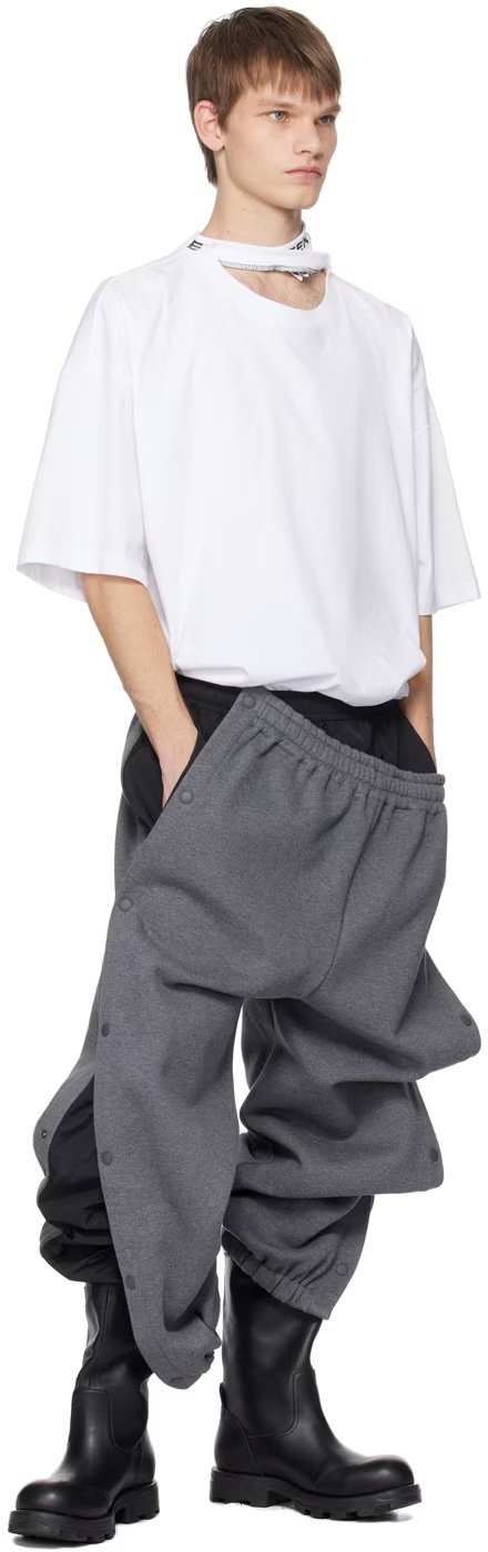 Y/project Short-sleeved T-shirt In White