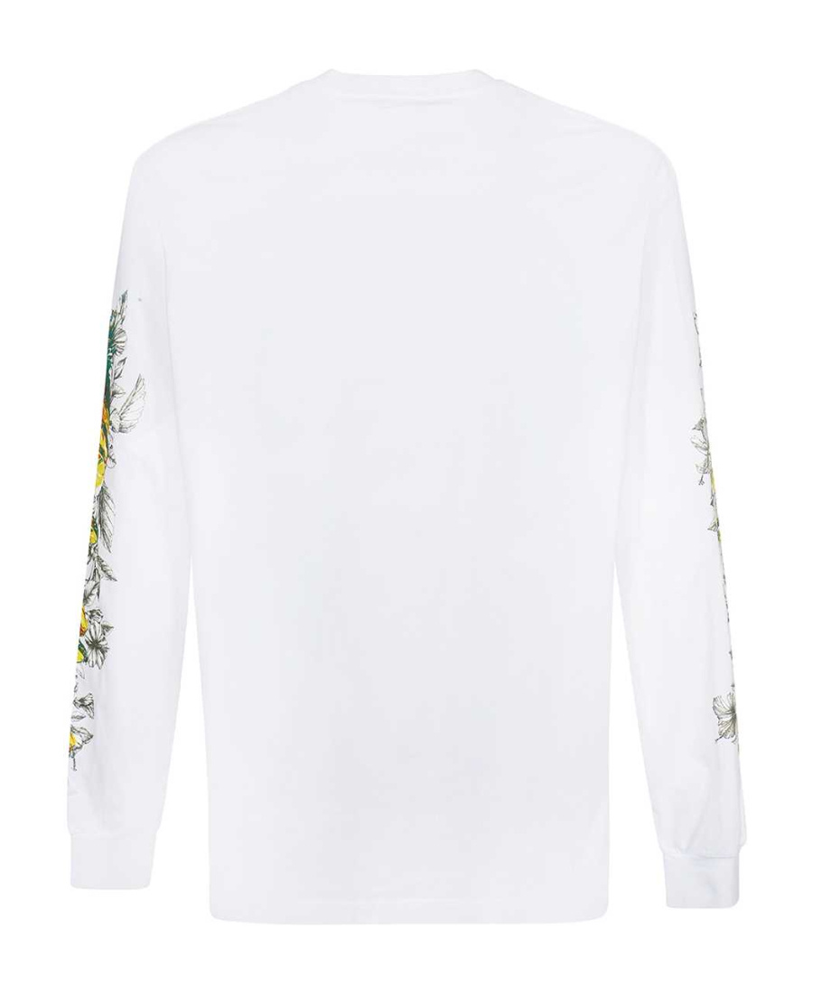 Msgm Logo T-shirt In White