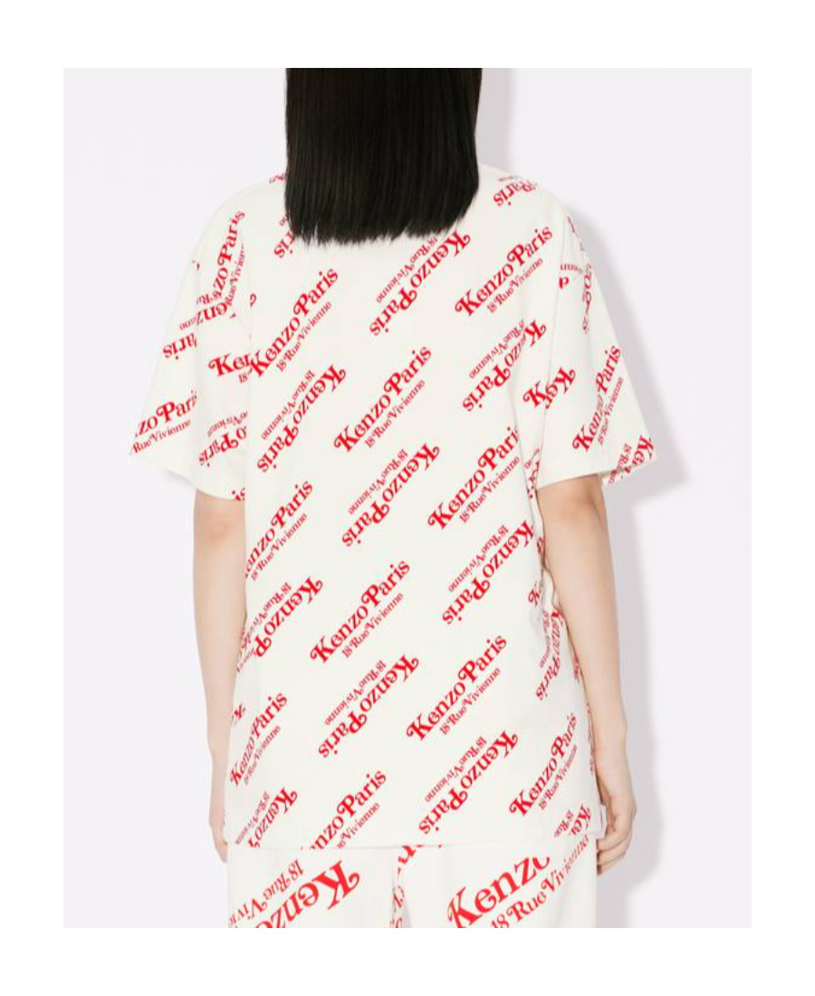 Kenzo X Verdy Oversized T-shirt In White
