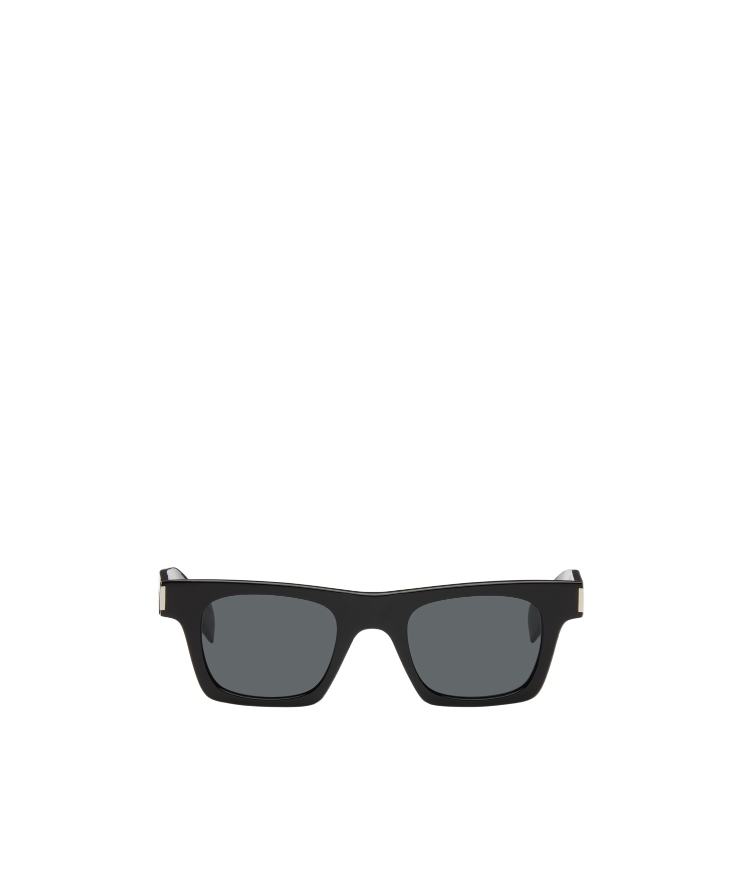 Saint Laurent Sl 461 Rectangular Sunglasses In Gray