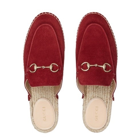 Gucci Women's Espadrille Mule With Horsebit