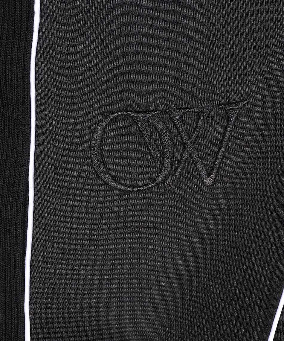 Off-white Jacket High Collar Contrast Piping In Black
