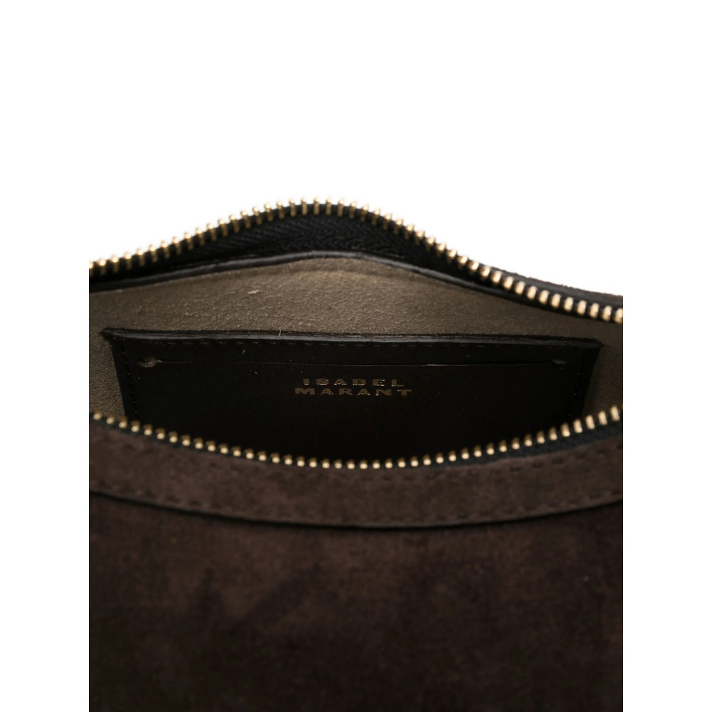 Isabel Marant Oskan Suede Shoulder Bag In Brown