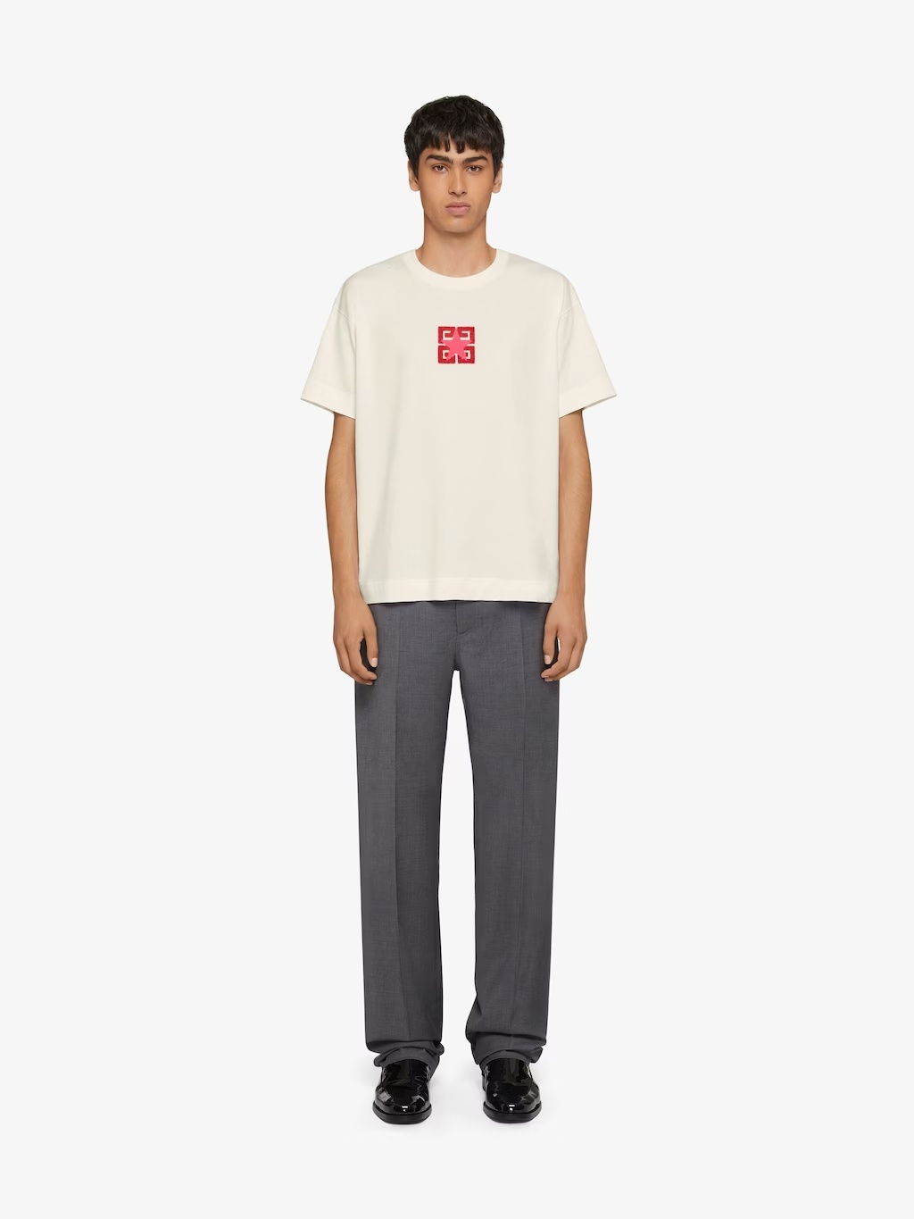 Givenchy Logo Short-sleeved T-shirt In White