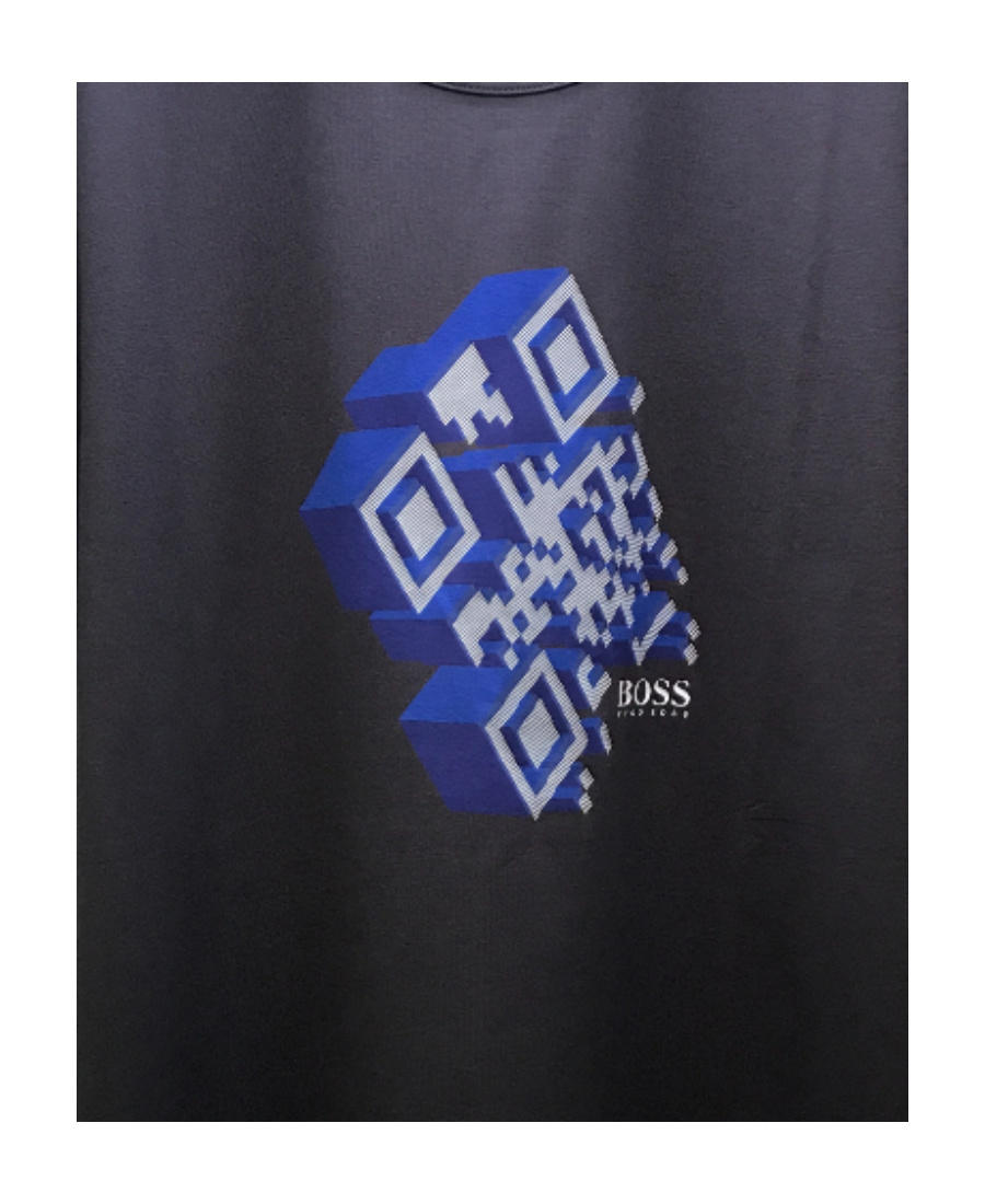 Hugo Boss Round-necked T-shirt In Black