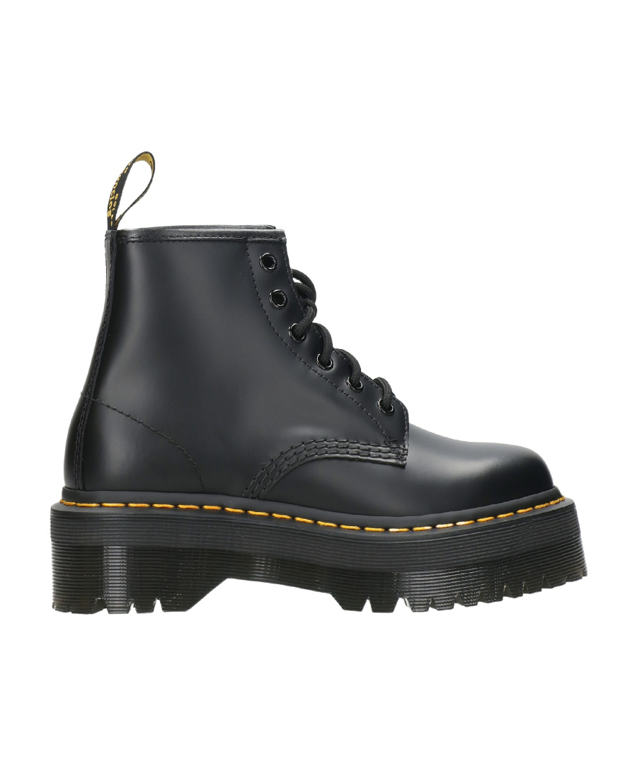 Dr. Martens Logo Lace Up Boots In Multi