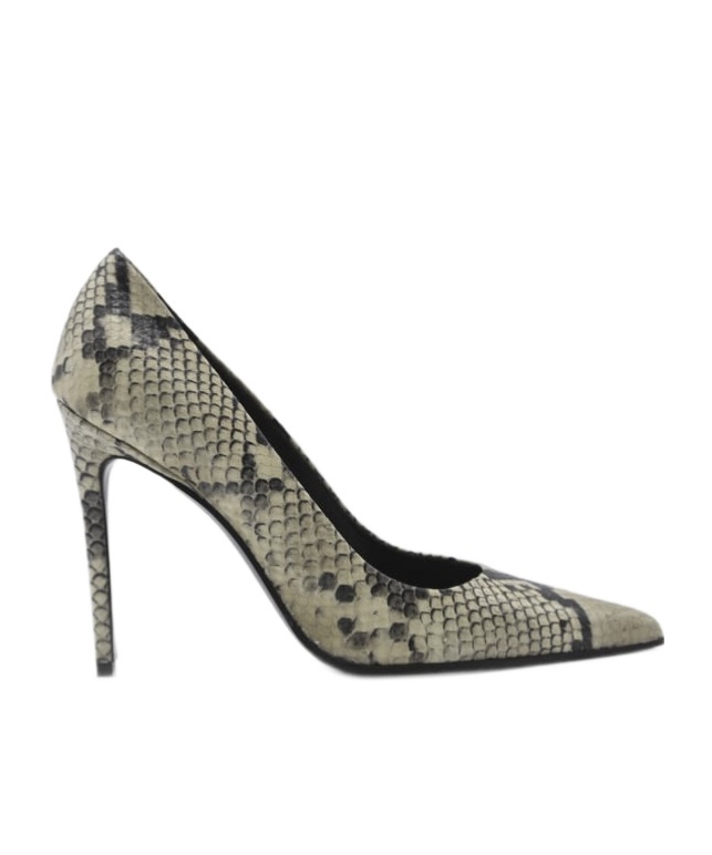 Giuliano Galiano Pointed High Heels In Gray