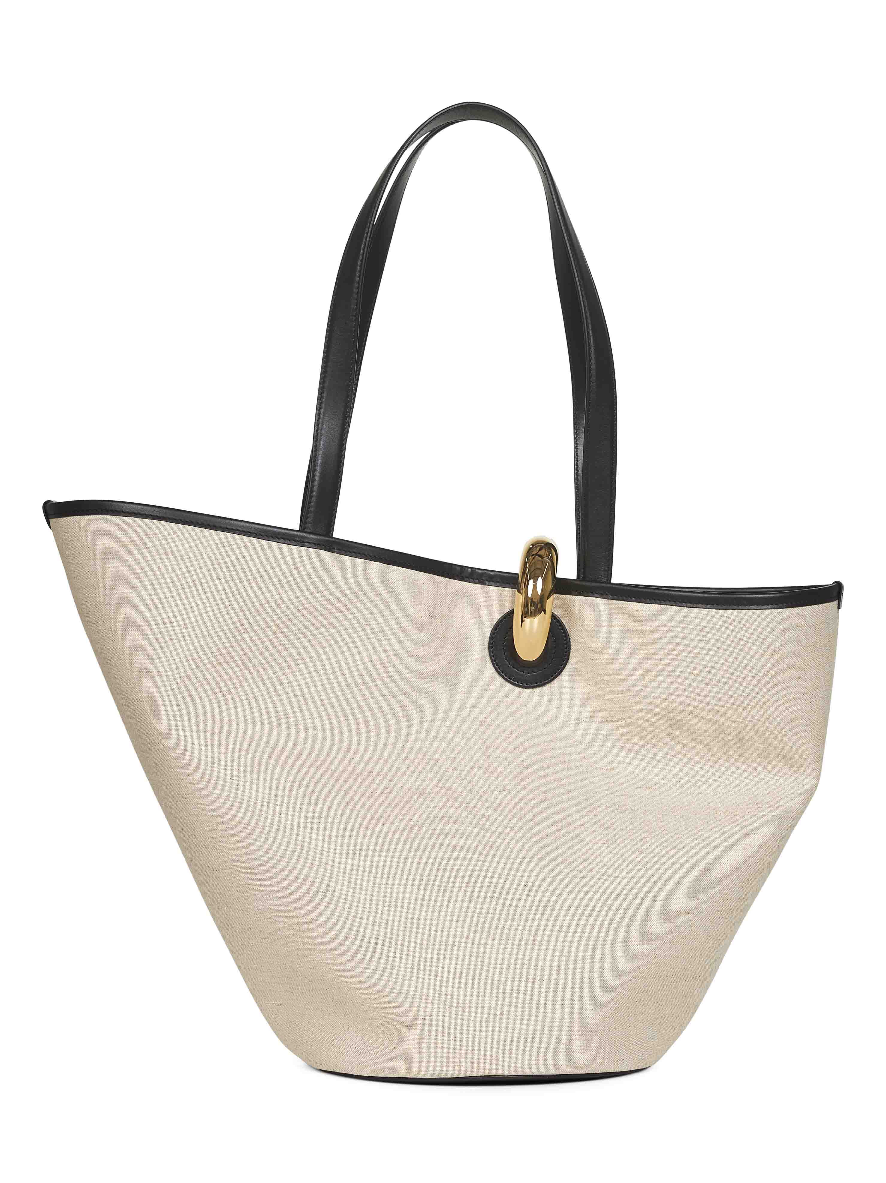 Jacquemus Women Greige The Bambola Bucket Bag In Neutral