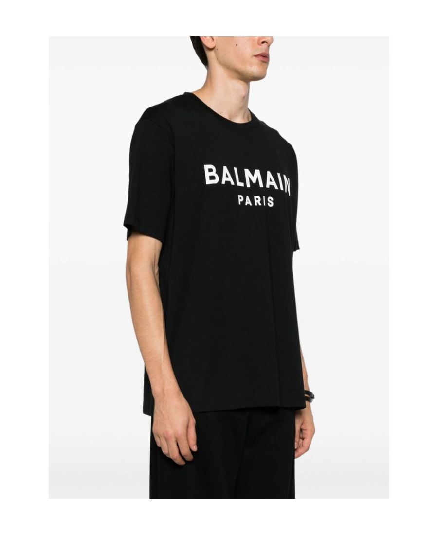 Shop Balmain Paris T-shirt In Black