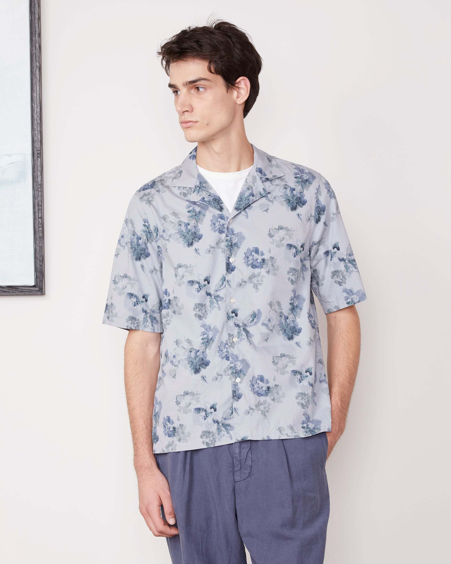 OFFICINE GENERALE A SHORT SLEEVED SHIRT