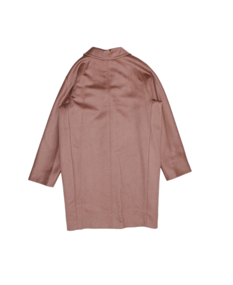 Max Mara Lapel Coat In Brown