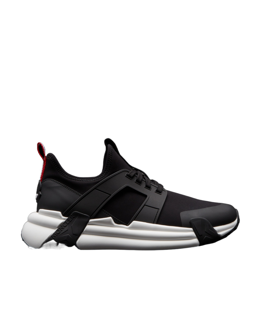 Moncler Lunarove Sneakers Black In Black