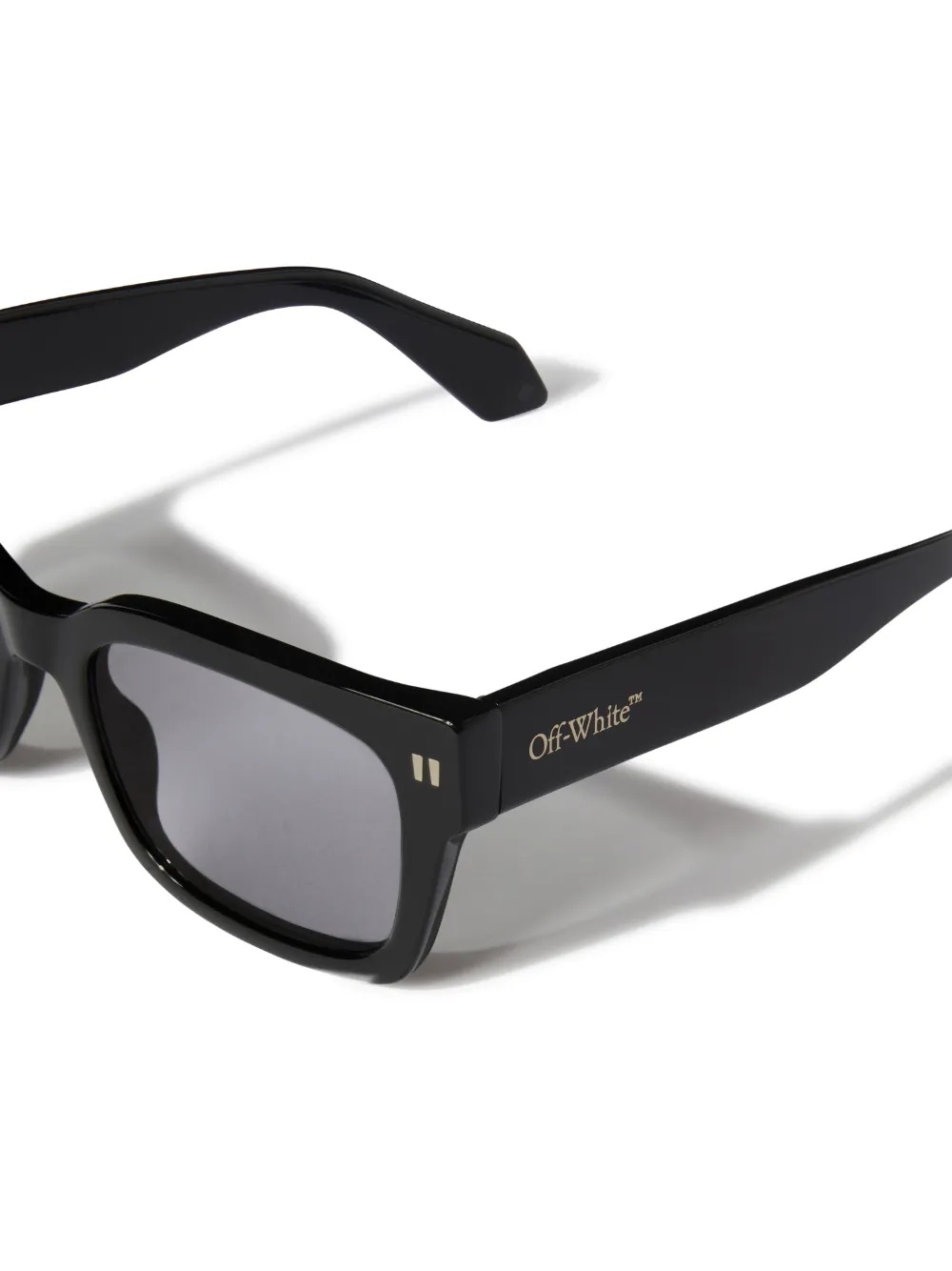 Off-white Full Frame Sunglasses In Black