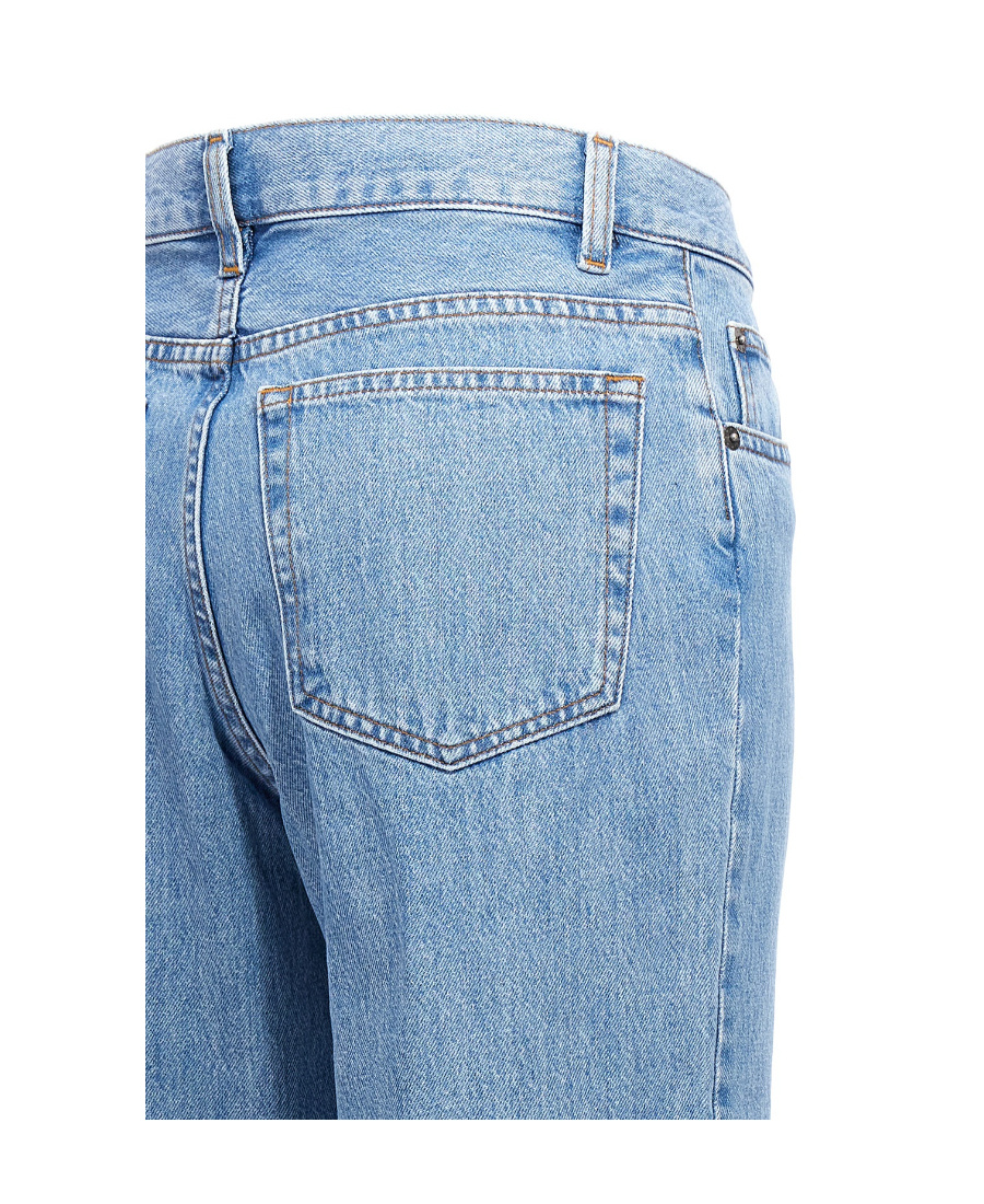 A.p.c. Seam-detail Jeans In Blue