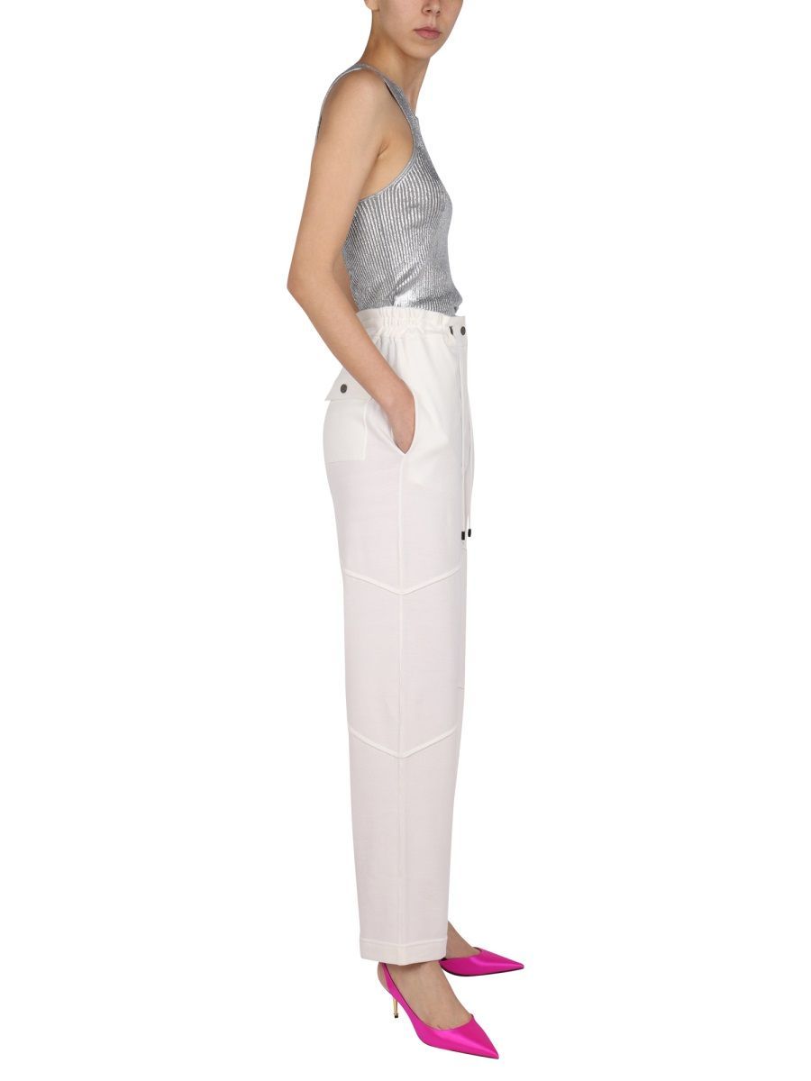 Tom Ford Elastic Jogging Pants In White