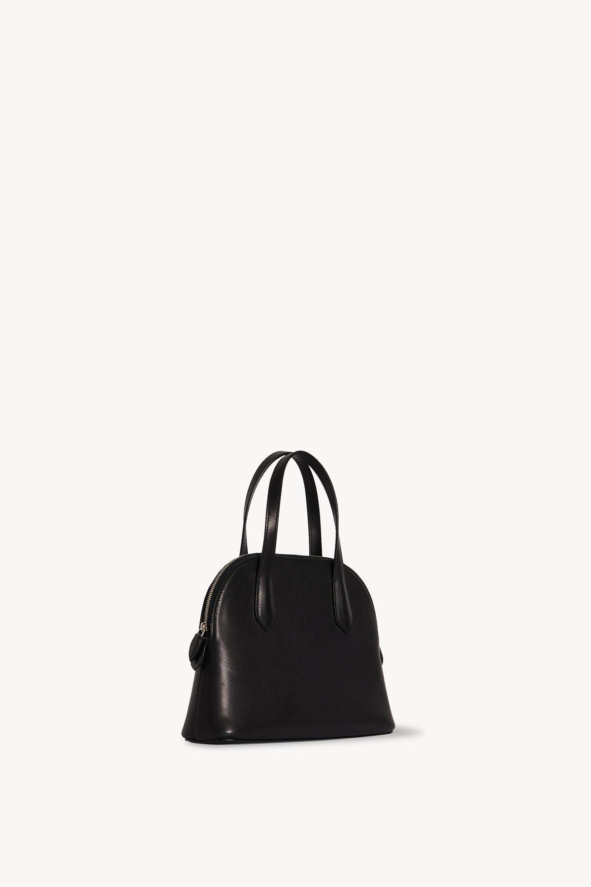 The Row Medium Ingrid Bag In Leather In Black