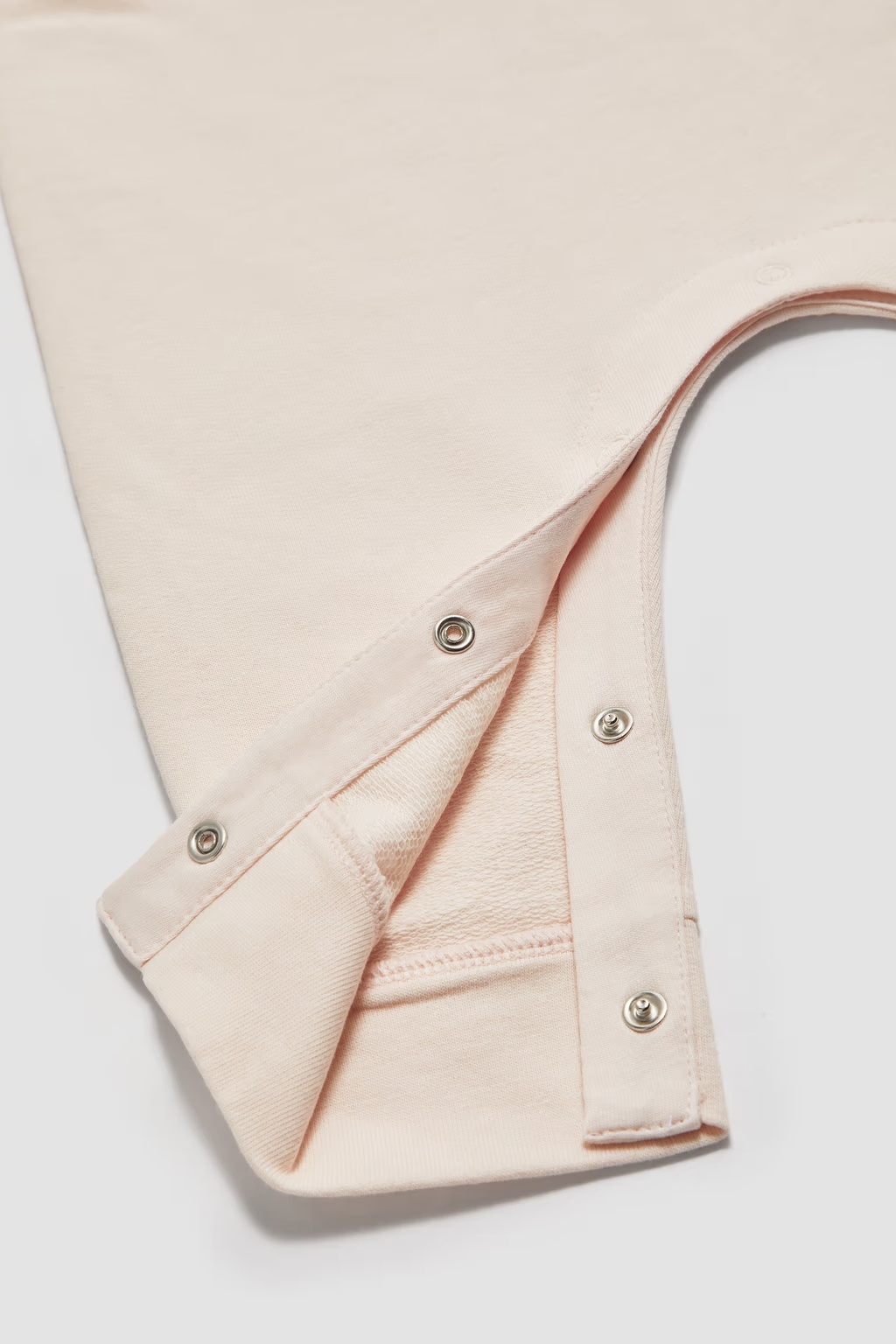 Moncler Long-sleeved Jumpsuit In Pink