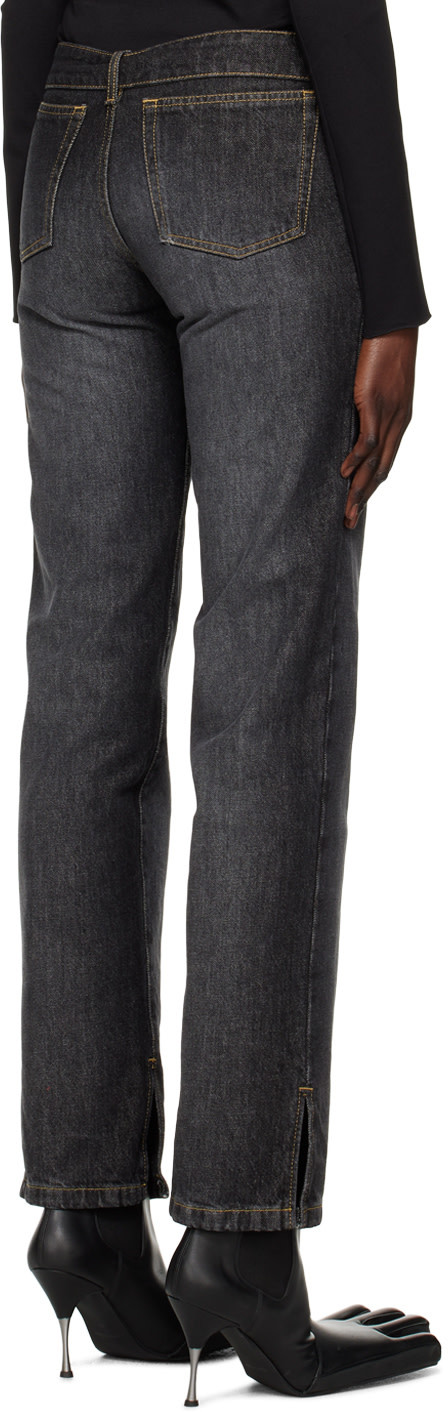 Avavav Black Pony Pant Jeans In Black