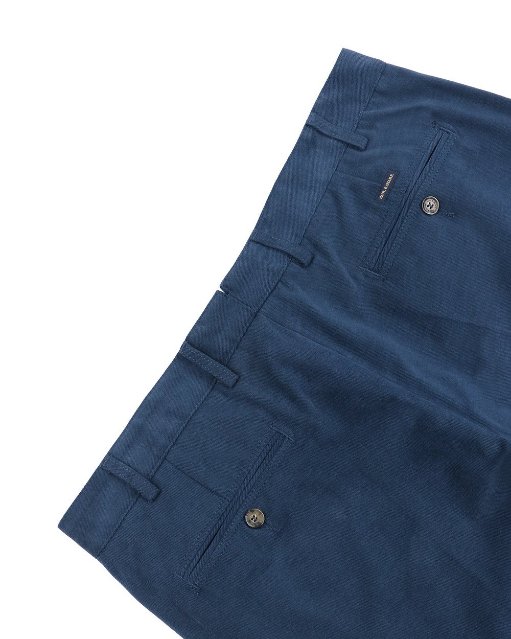 Paul & Shark Straight Casual Pants In Blue