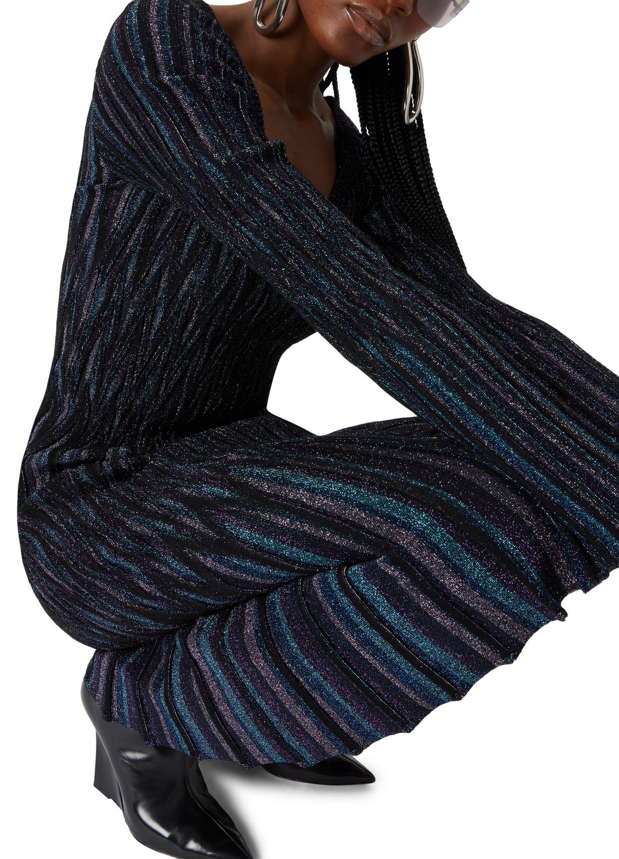 Missoni Elastic Waist Skirt In Black