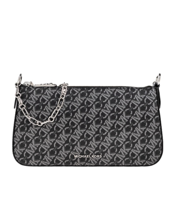 Michael Michael Kors Zip-open Shoulder Bag In Black