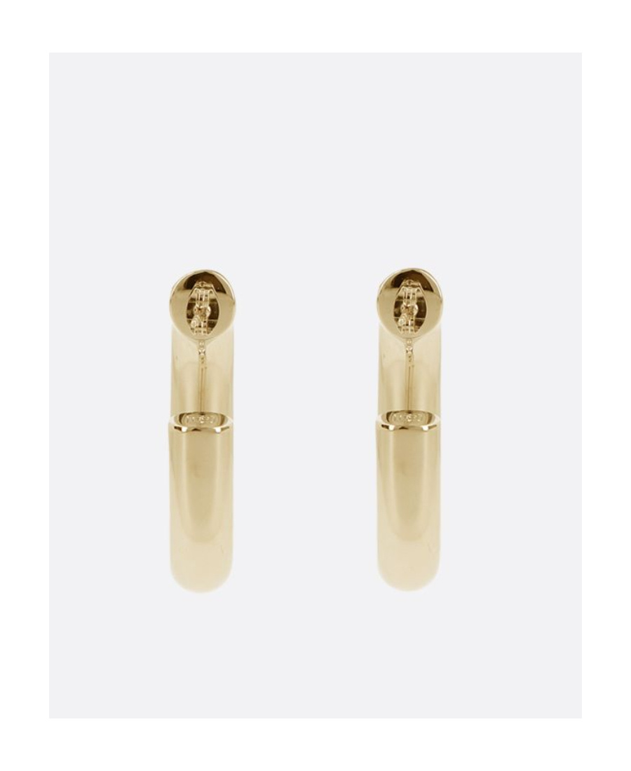 Rabanne Paco Xl Link Hoop Earrings In Yellow