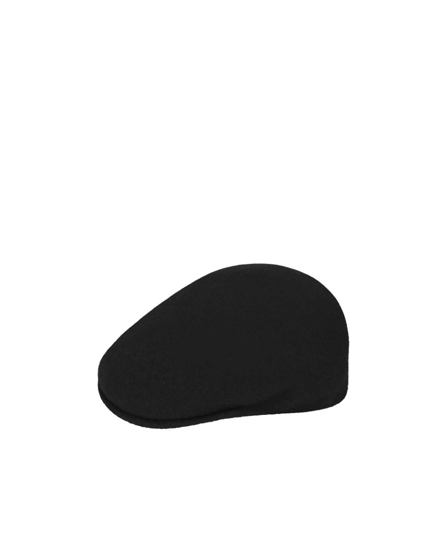 Kangol Logo Hat In Black