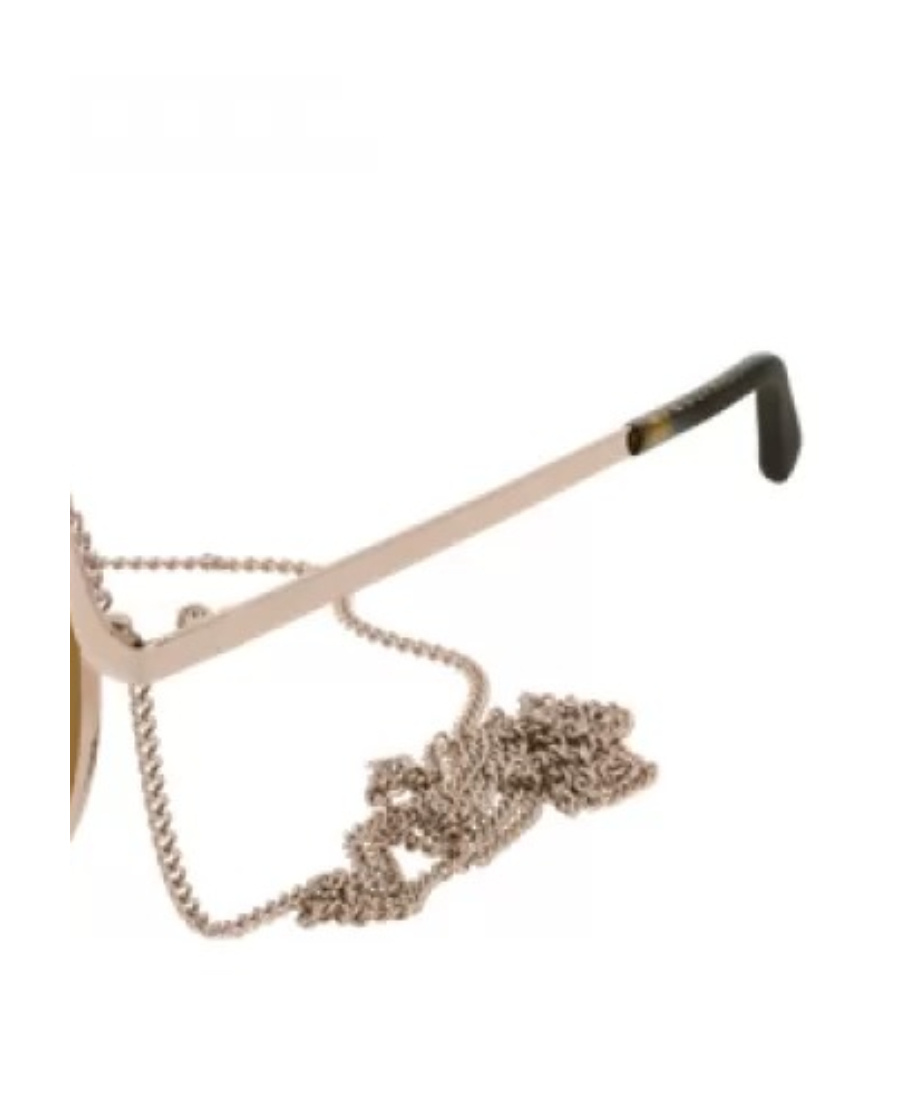 Stella Mccartney Logo Sunglasses In Brown