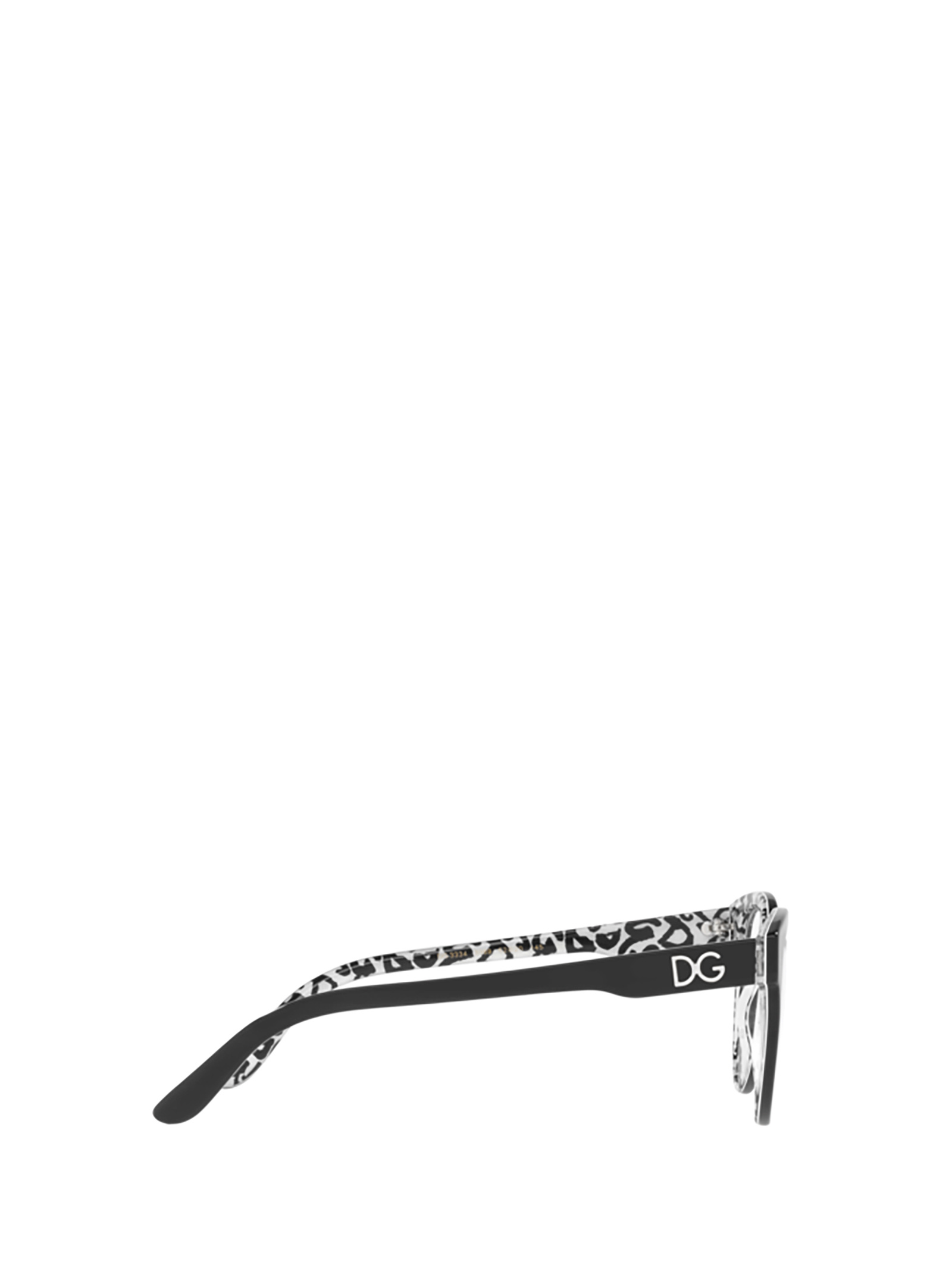 Dolce & Gabbana Dolce Gabbana Eyewear Round Frame Glasses In White