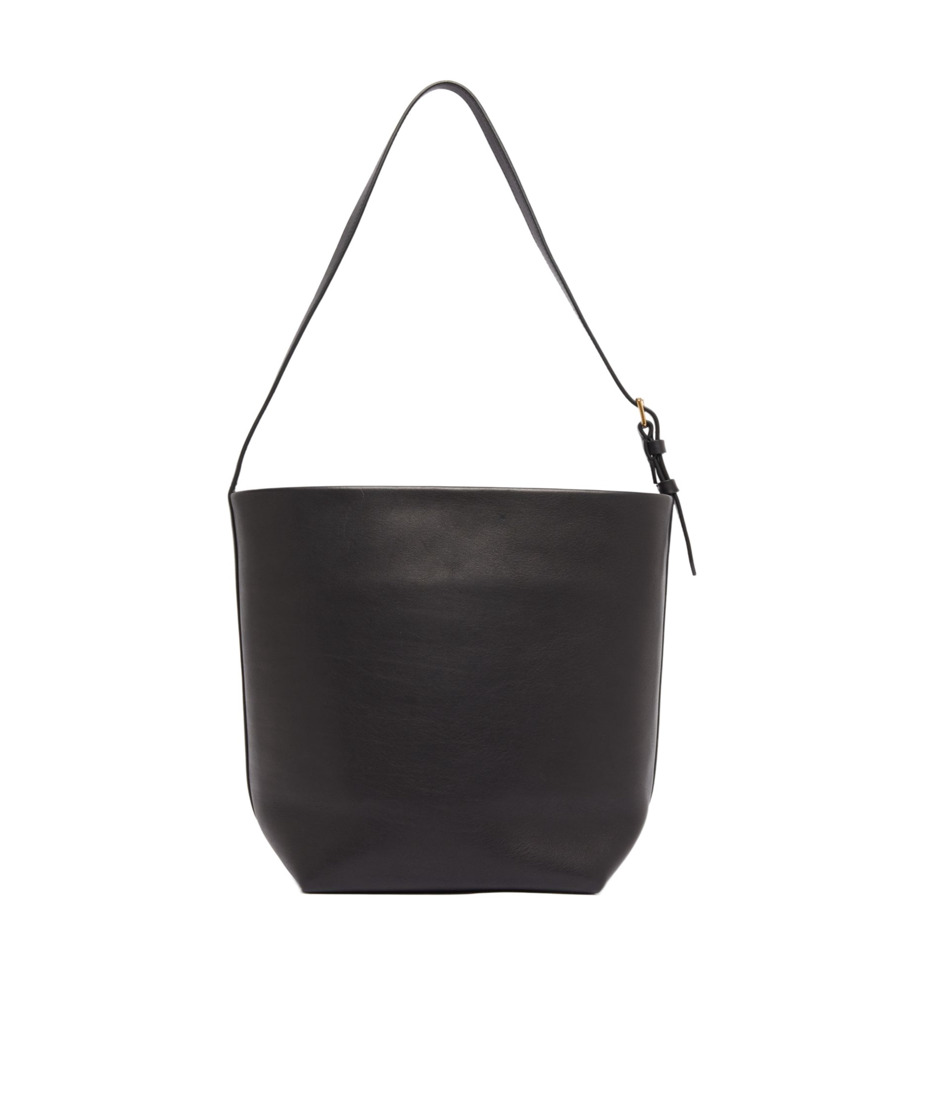 The Row Medium N/s Park Slim Shoulder Strap Handbag In Black