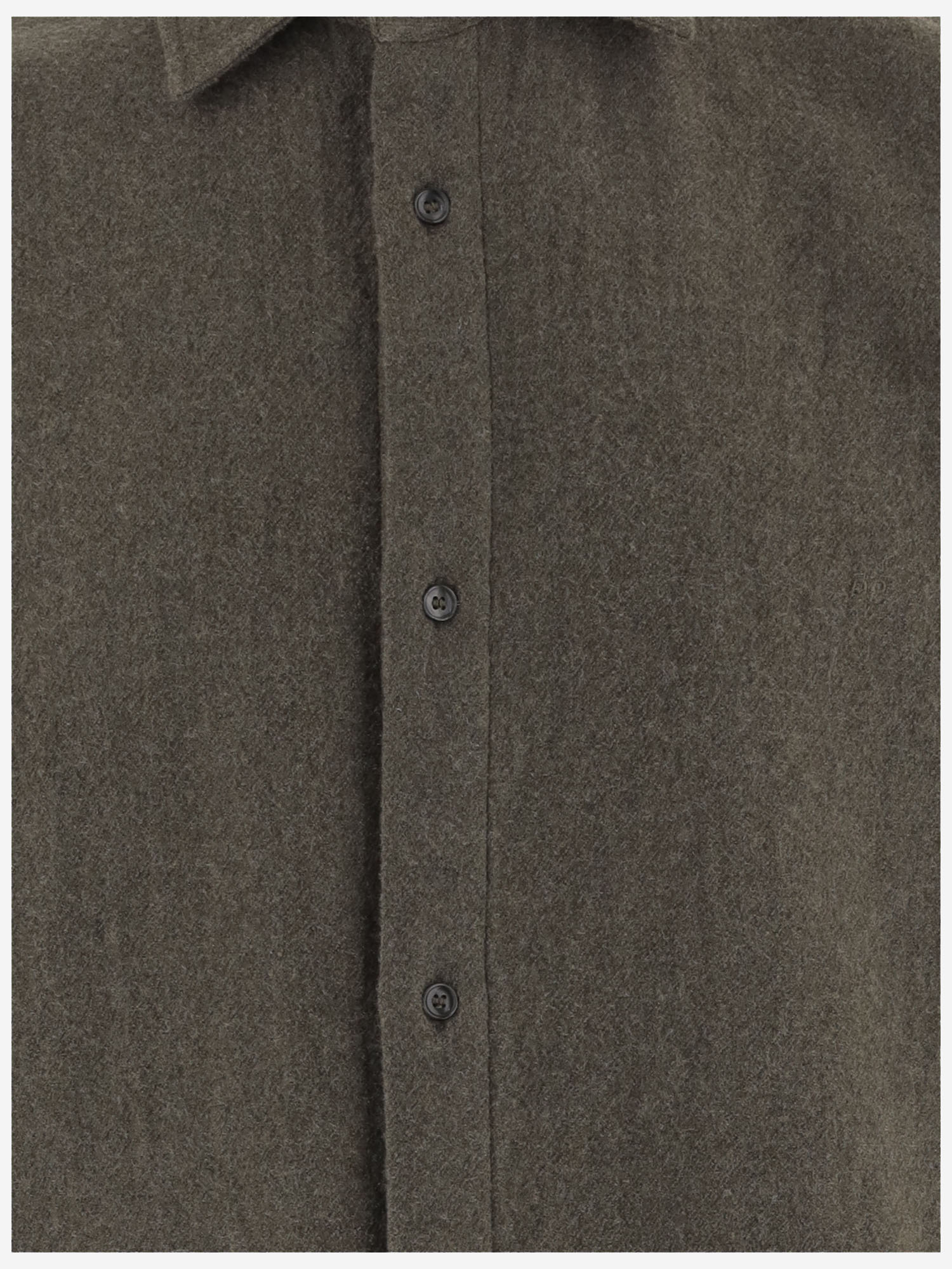 Darkpark Keanu Japanese Shirt In Brown